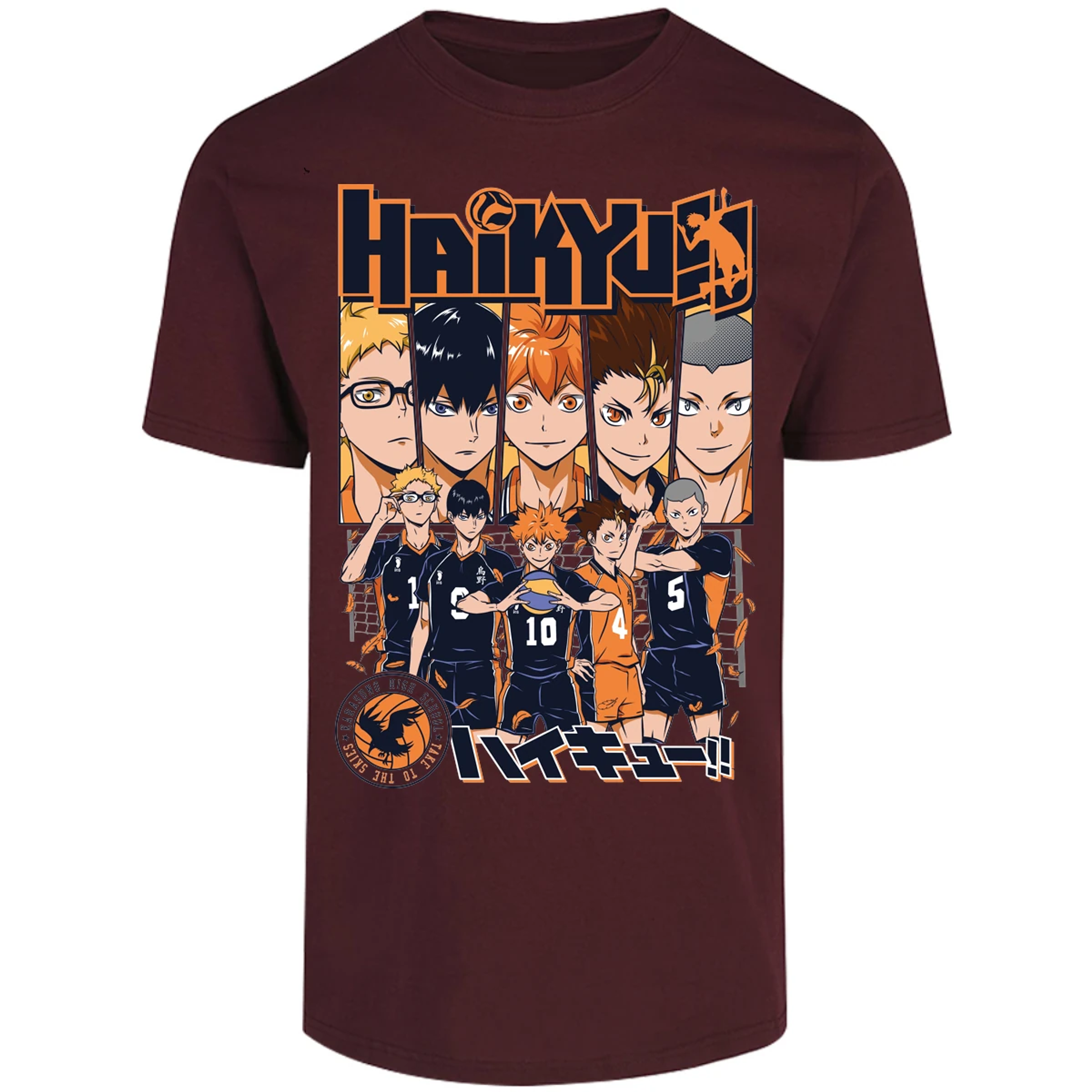 Playera Haikyuu Haikyuu Color para Adulto 19