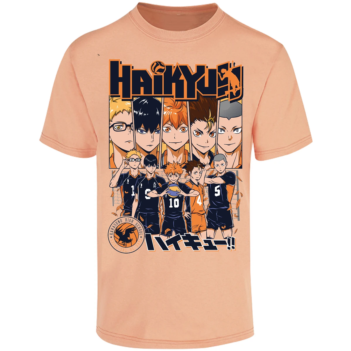 Playera Haikyuu Haikyuu Color para Adulto 21