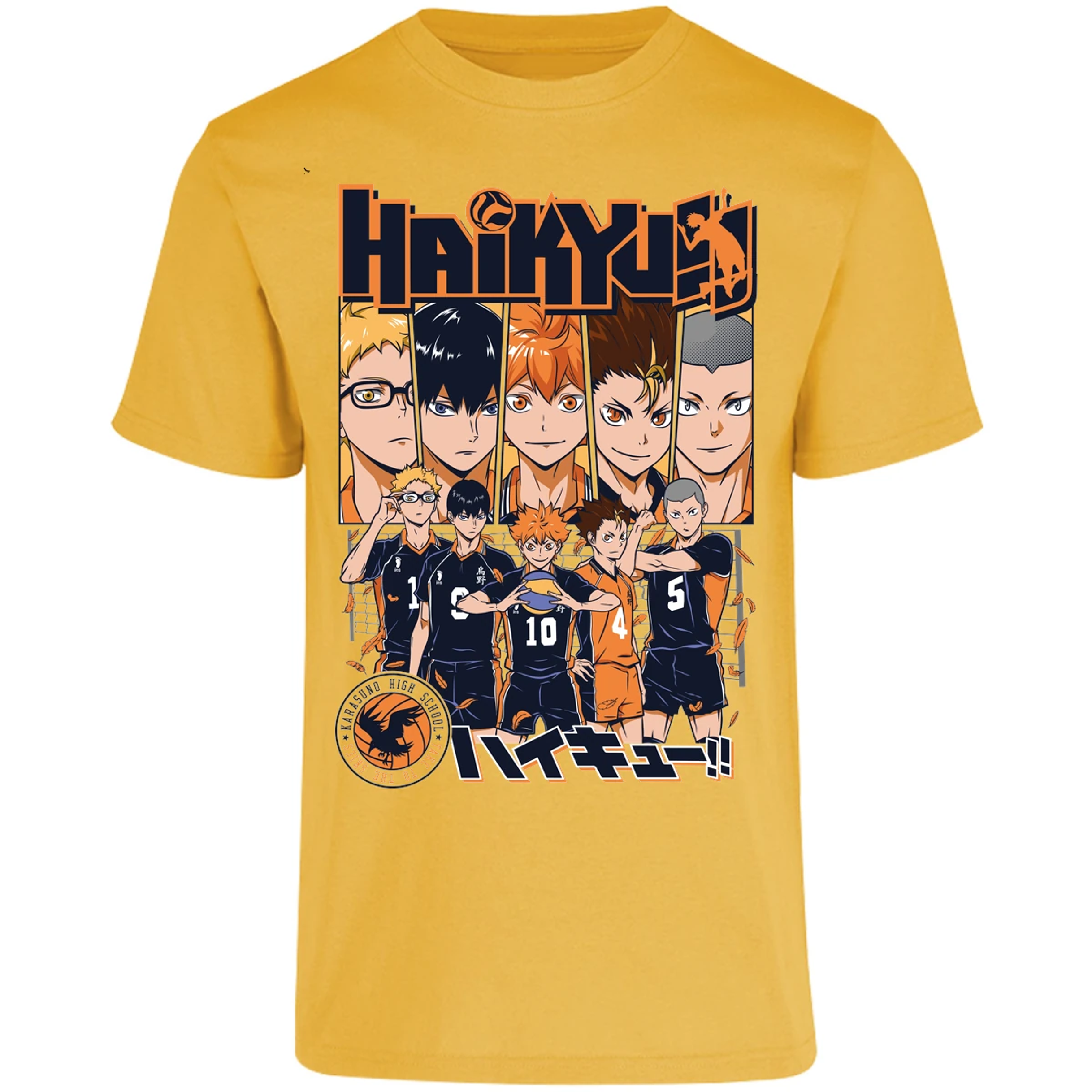 Playera Haikyuu Haikyuu Color para Adulto 22