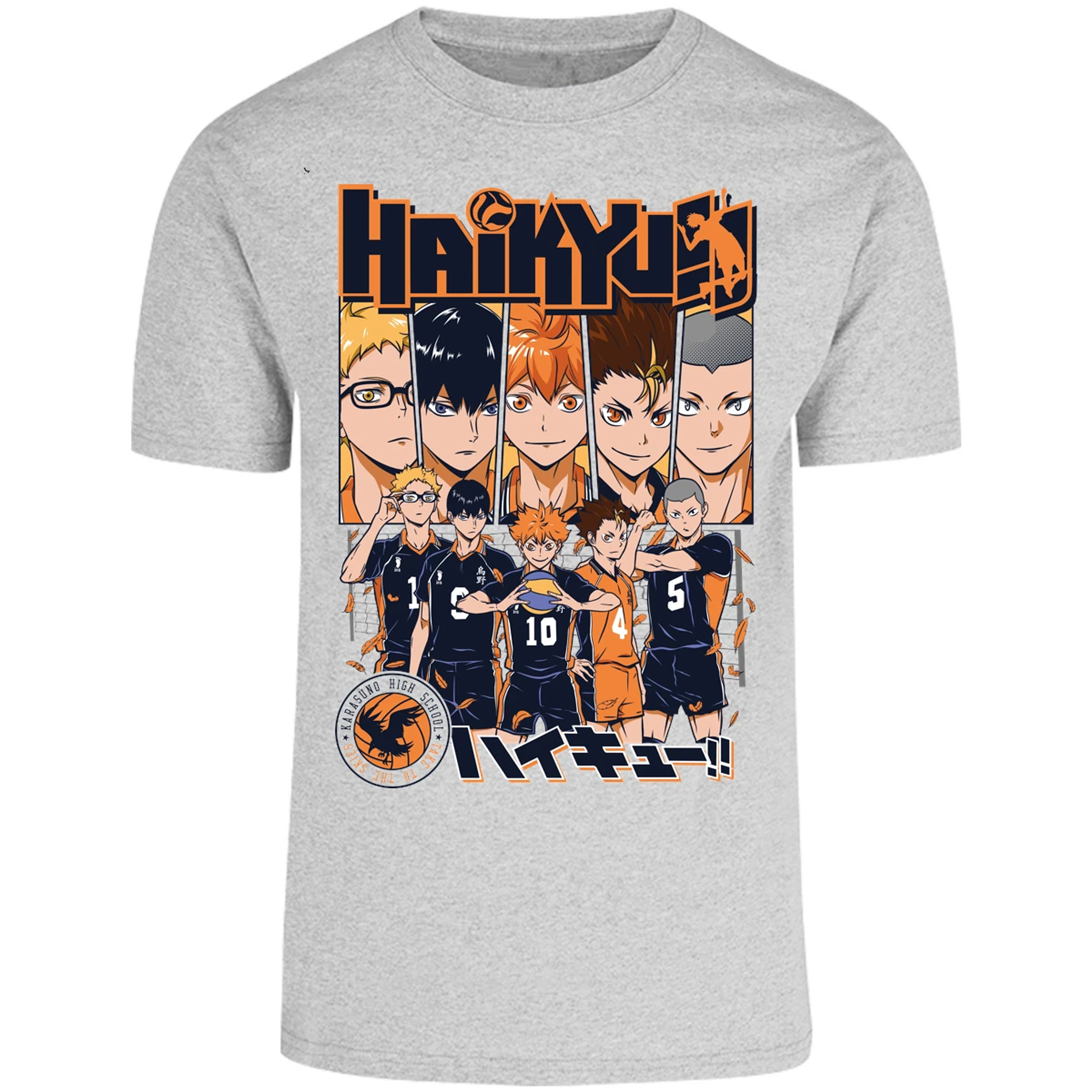 Playera Haikyuu Haikyuu Color para Adulto 23