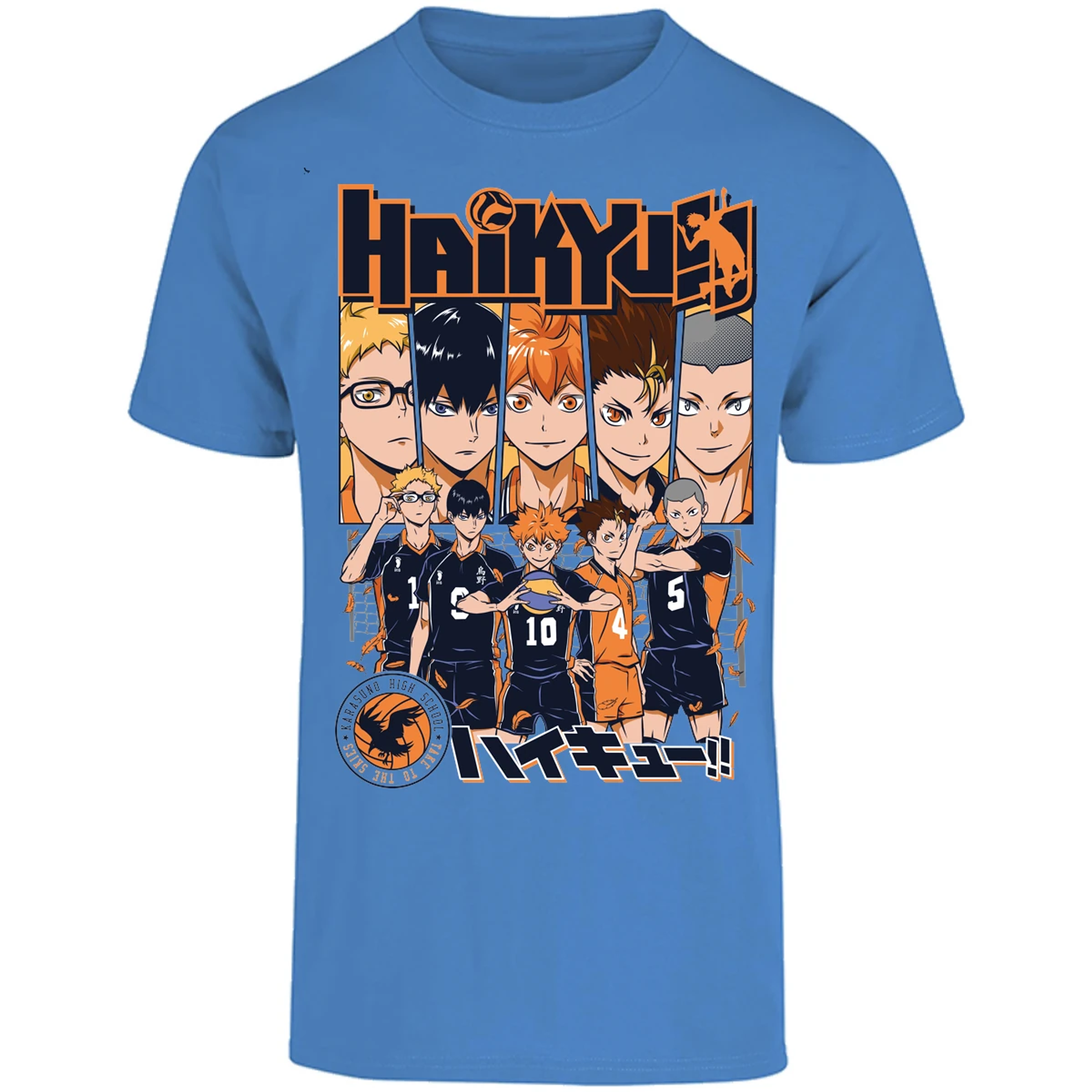 Playera Haikyuu Haikyuu Color para Adulto 27