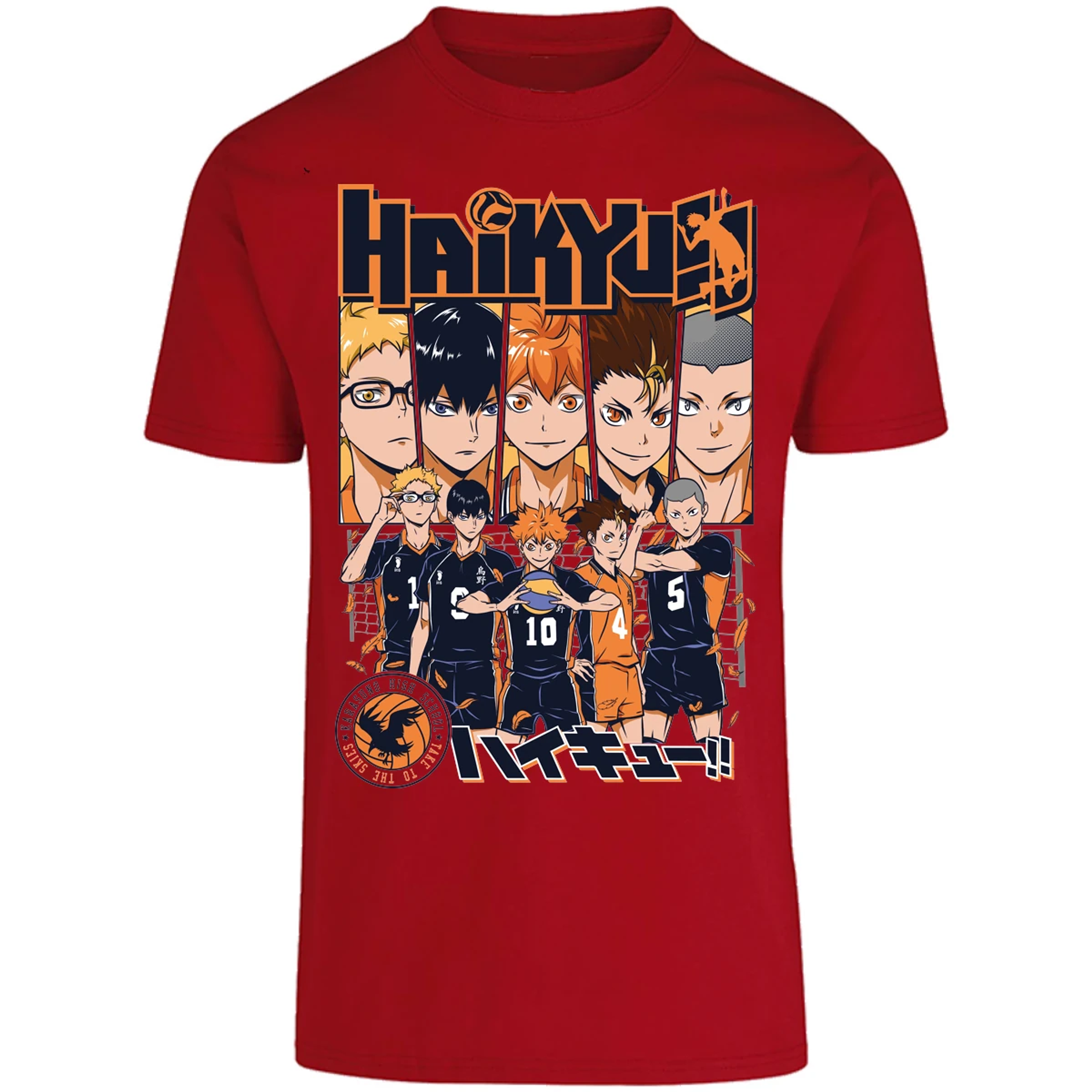 Playera Haikyuu Haikyuu Color para Adulto 28
