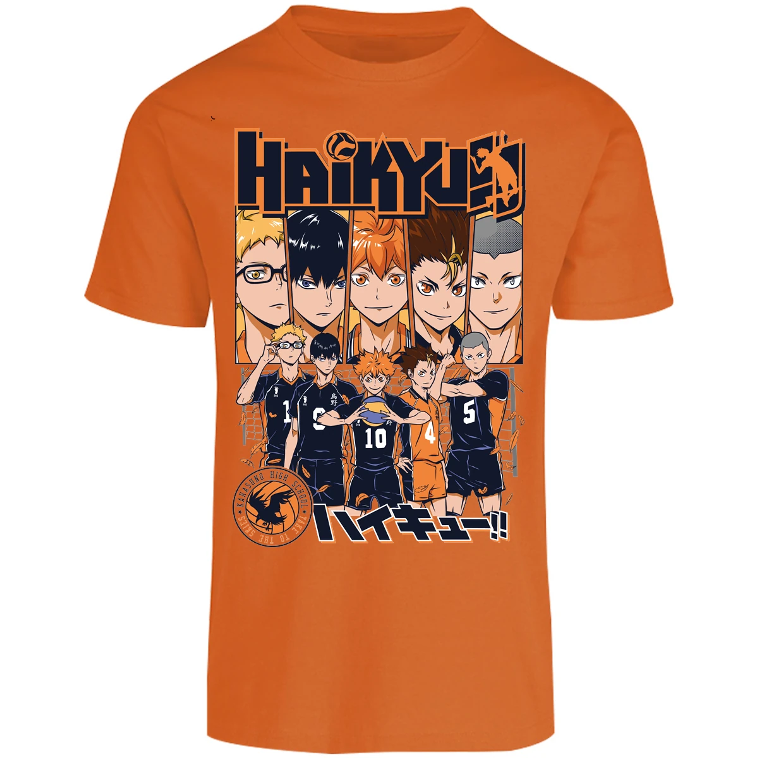 Playera Haikyuu Haikyuu Color para Adulto 29