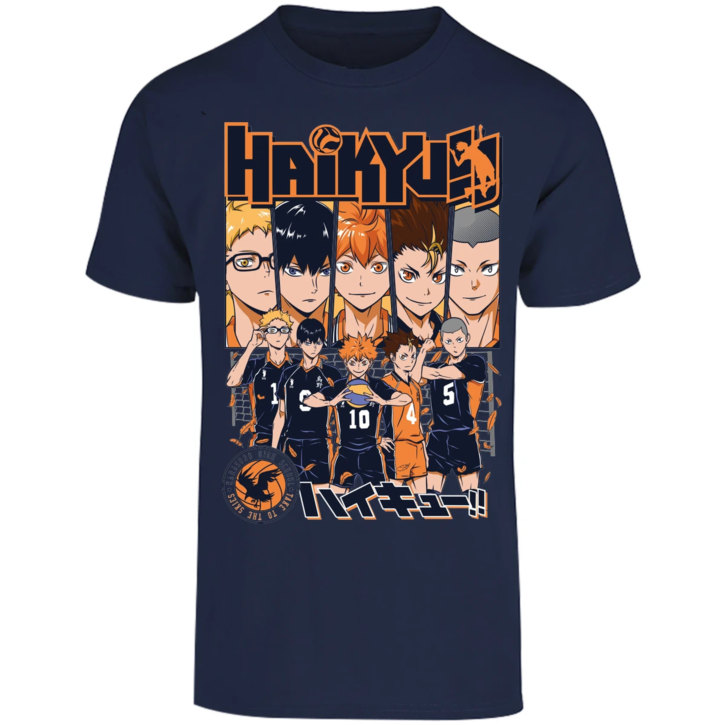 Playera Haikyuu Haikyuu Color para Adulto 30
