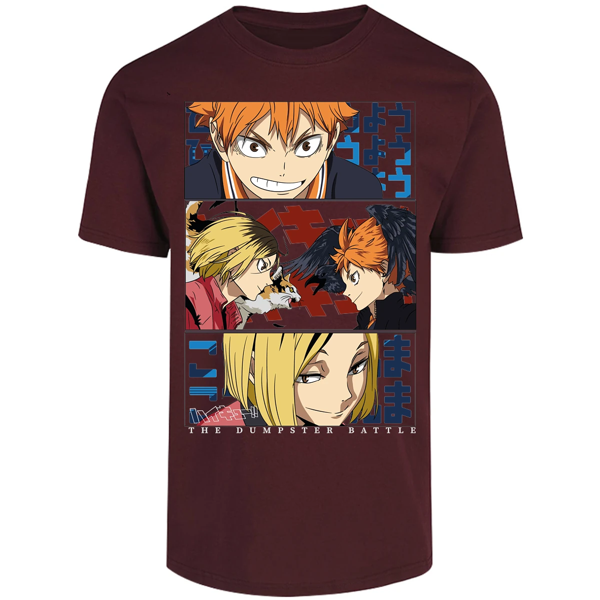 Playera Haikyuu Haikyuu Dumpster Battle para Adulto 2