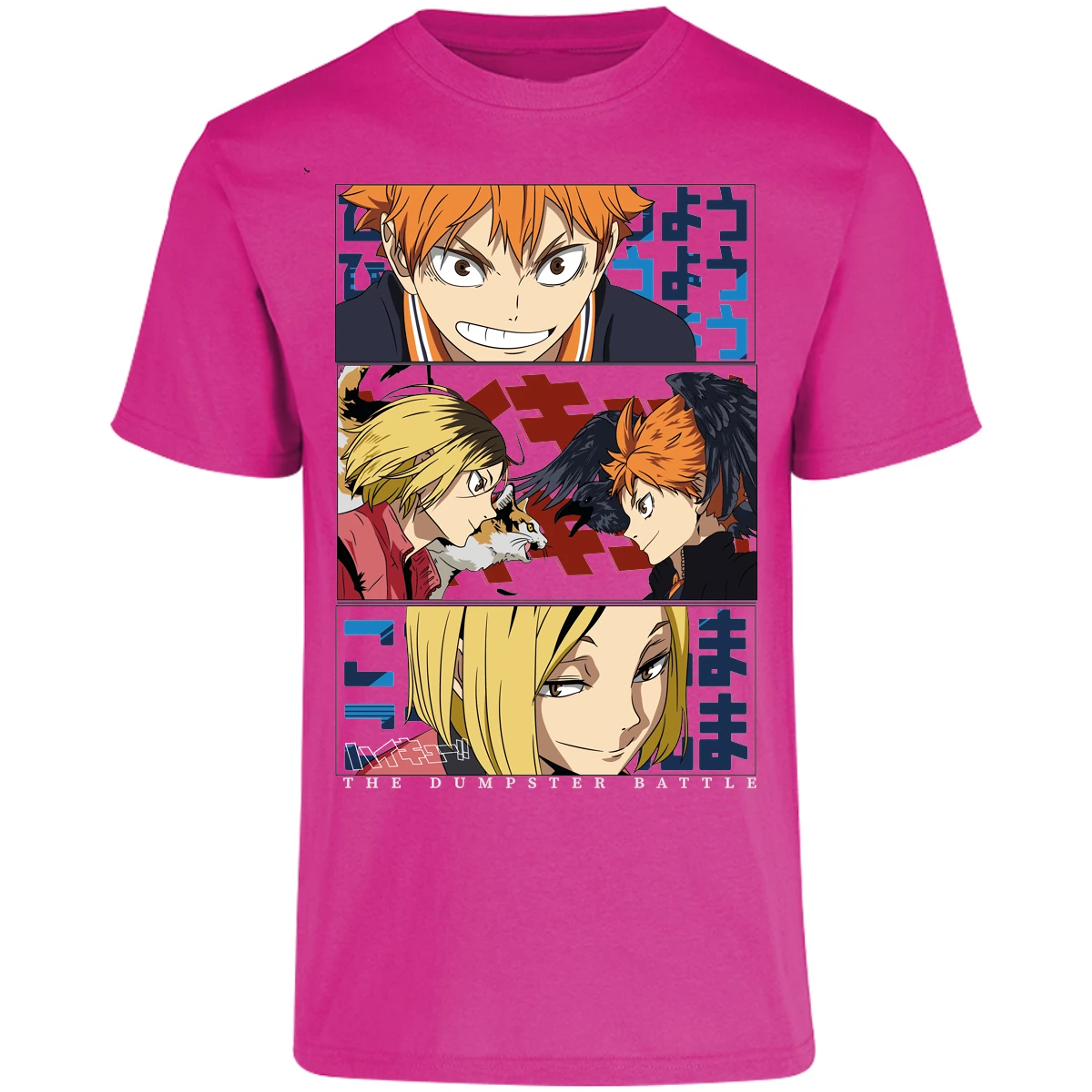 Playera Haikyuu Haikyuu Dumpster Battle para Adulto 13