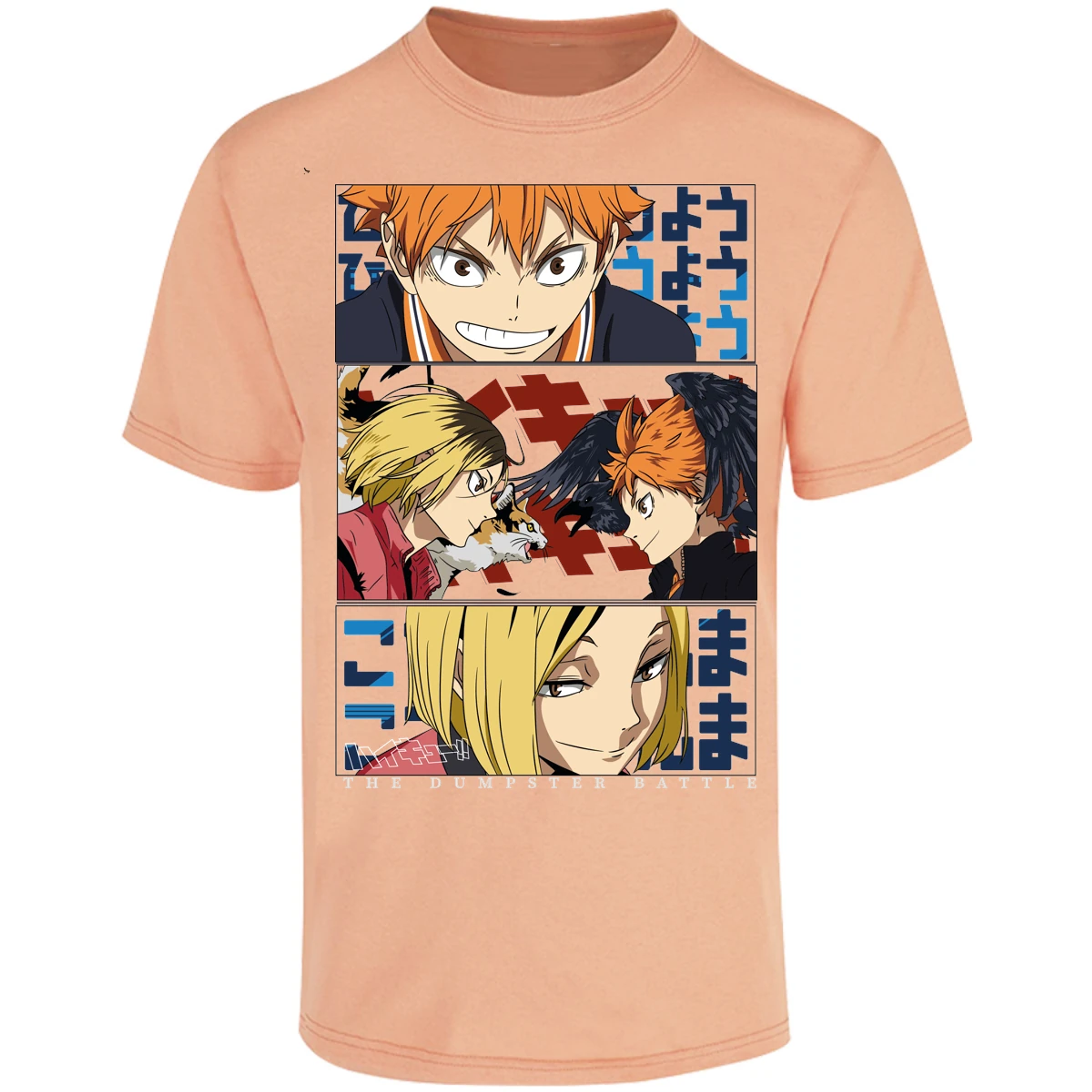 Playera Haikyuu Haikyuu Dumpster Battle para Adulto 23