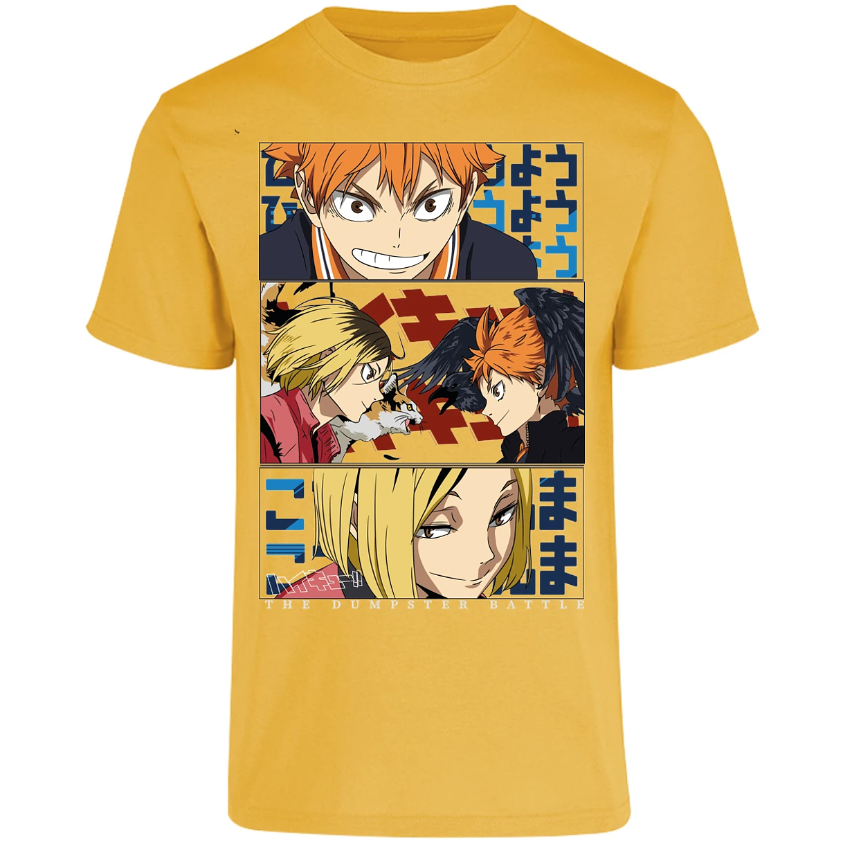 Playera Haikyuu Haikyuu Dumpster Battle para Adulto 26