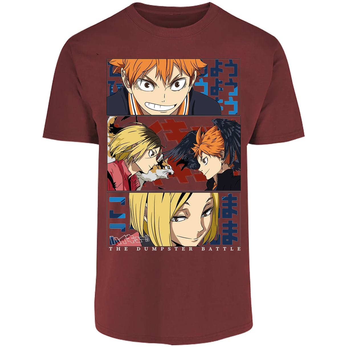 Playera Haikyuu Haikyuu Dumpster Battle para Adulto 30