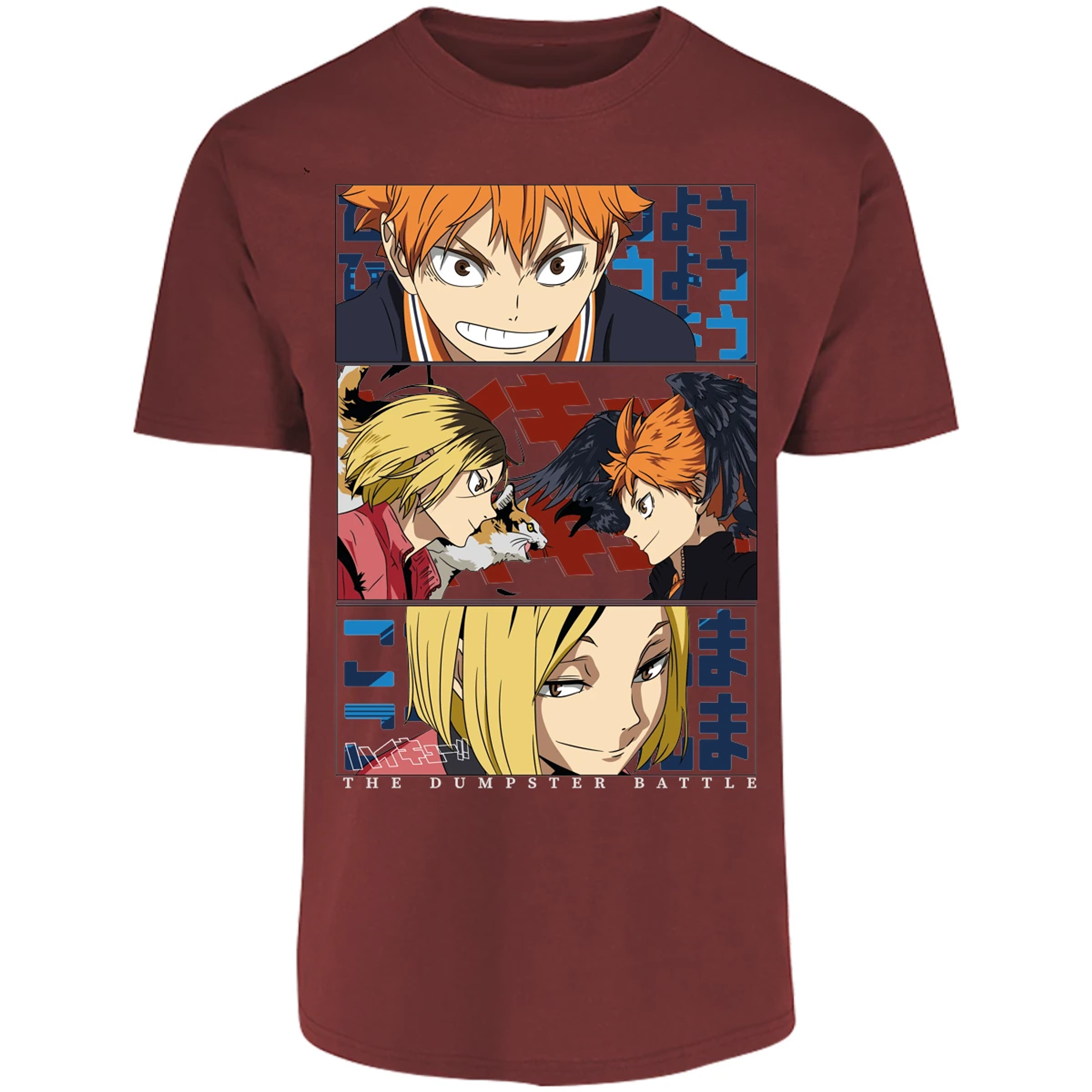 Playera Haikyuu Haikyuu Dumpster Battle para Adulto 30