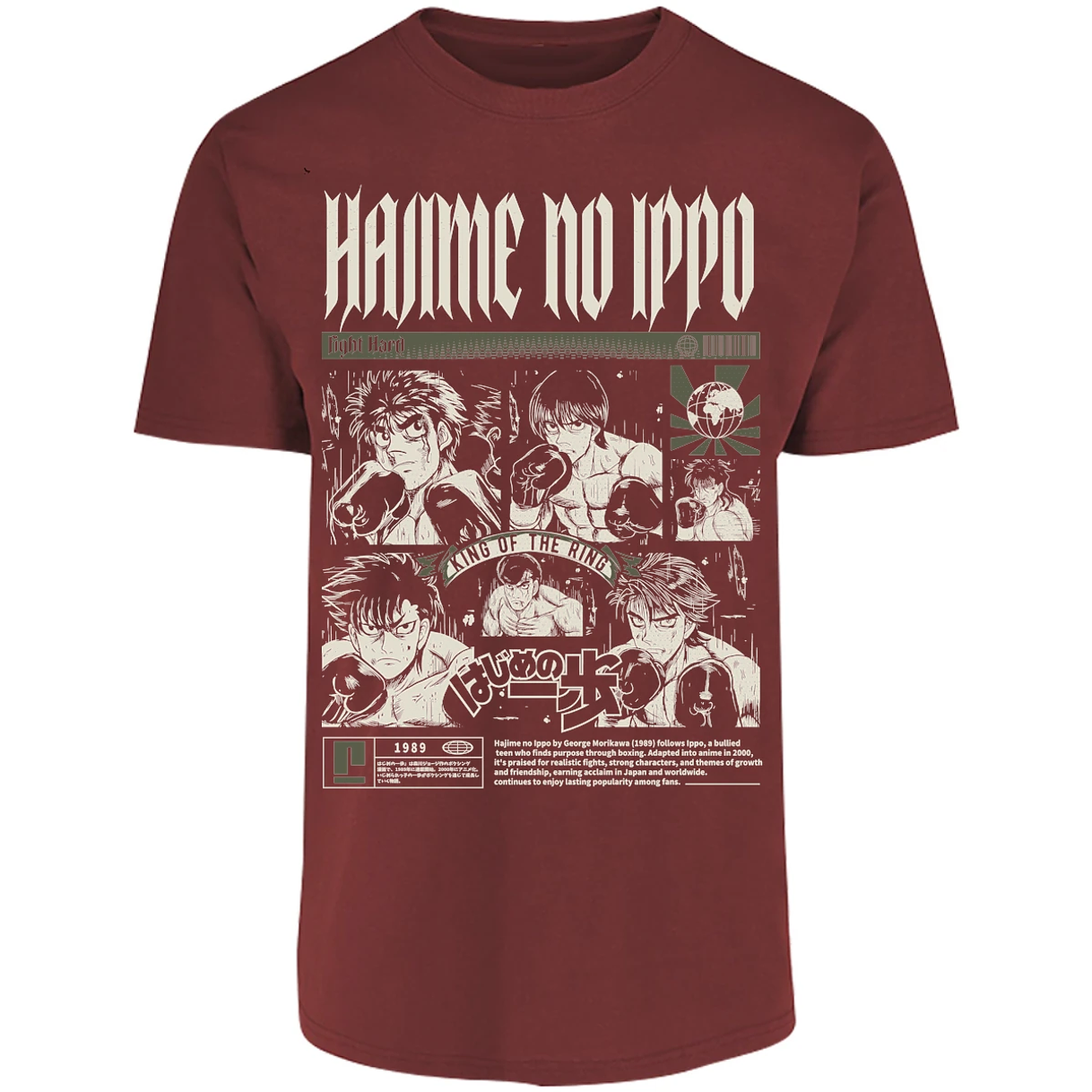 Playera Hajime No Ippo Hajime No Ippo para Adulto 16