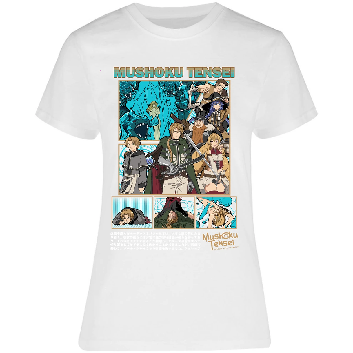 Blusa Mushoku Tensei Mushoku Tensei Blusa para Mujer 1
