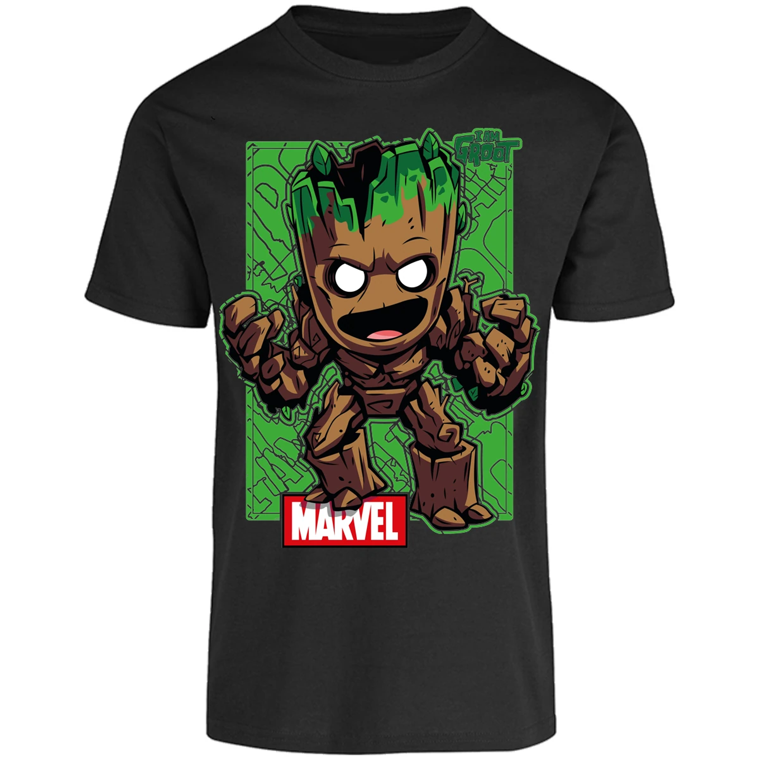 Playera Marvel Groot para Adulto 7