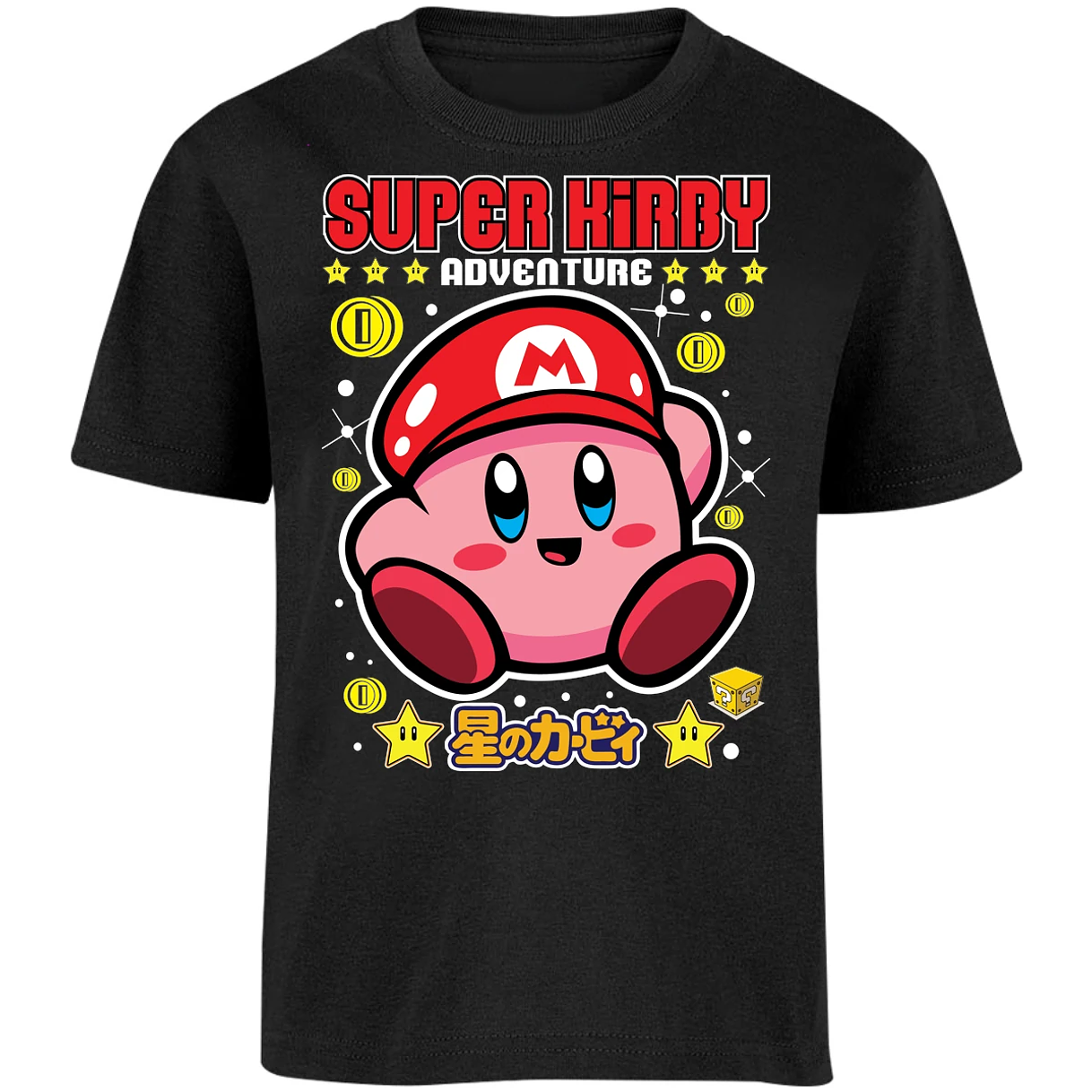 Playera Kirby Super Kirby para Niño 14