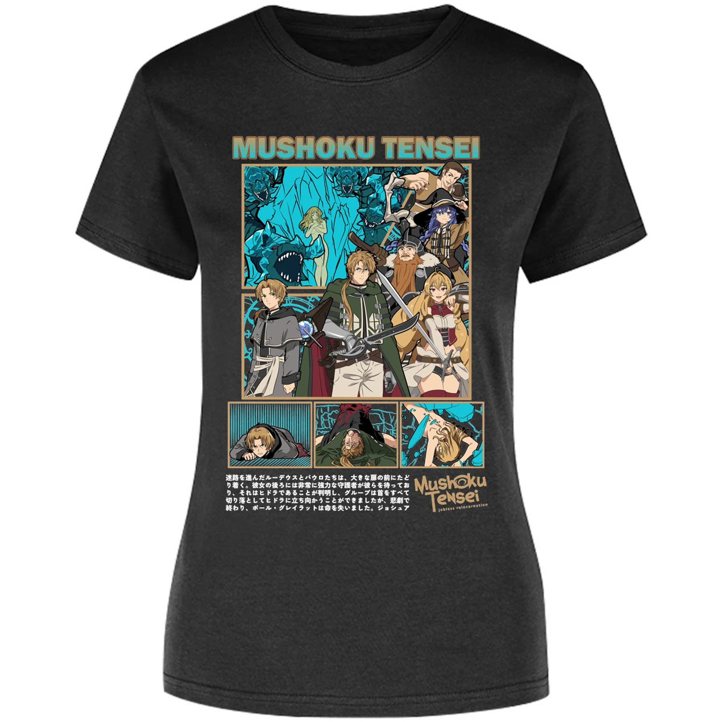 Blusa Mushoku Tensei Mushoku Tensei Blusa para Mujer 18