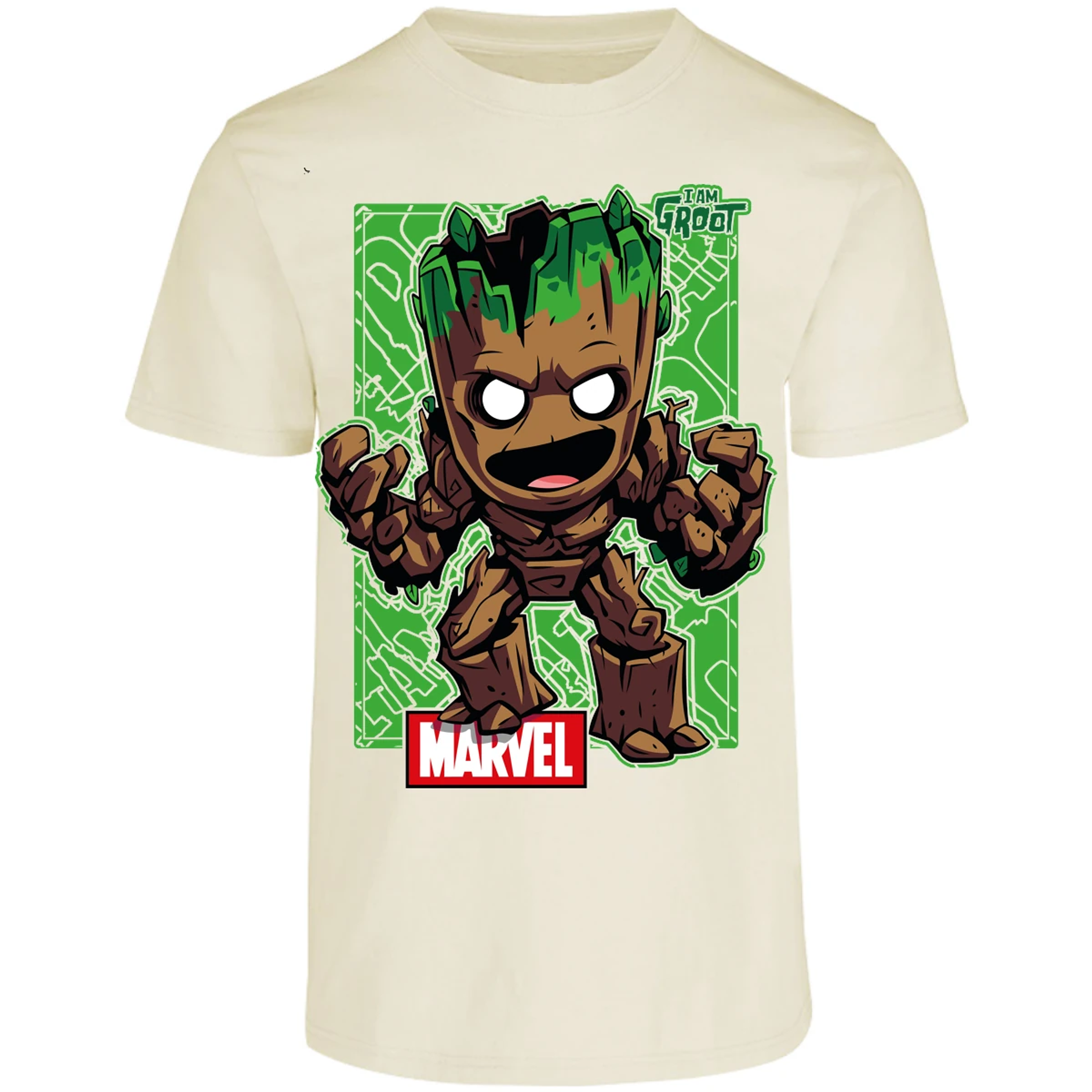 Playera Marvel Groot para Adulto 5