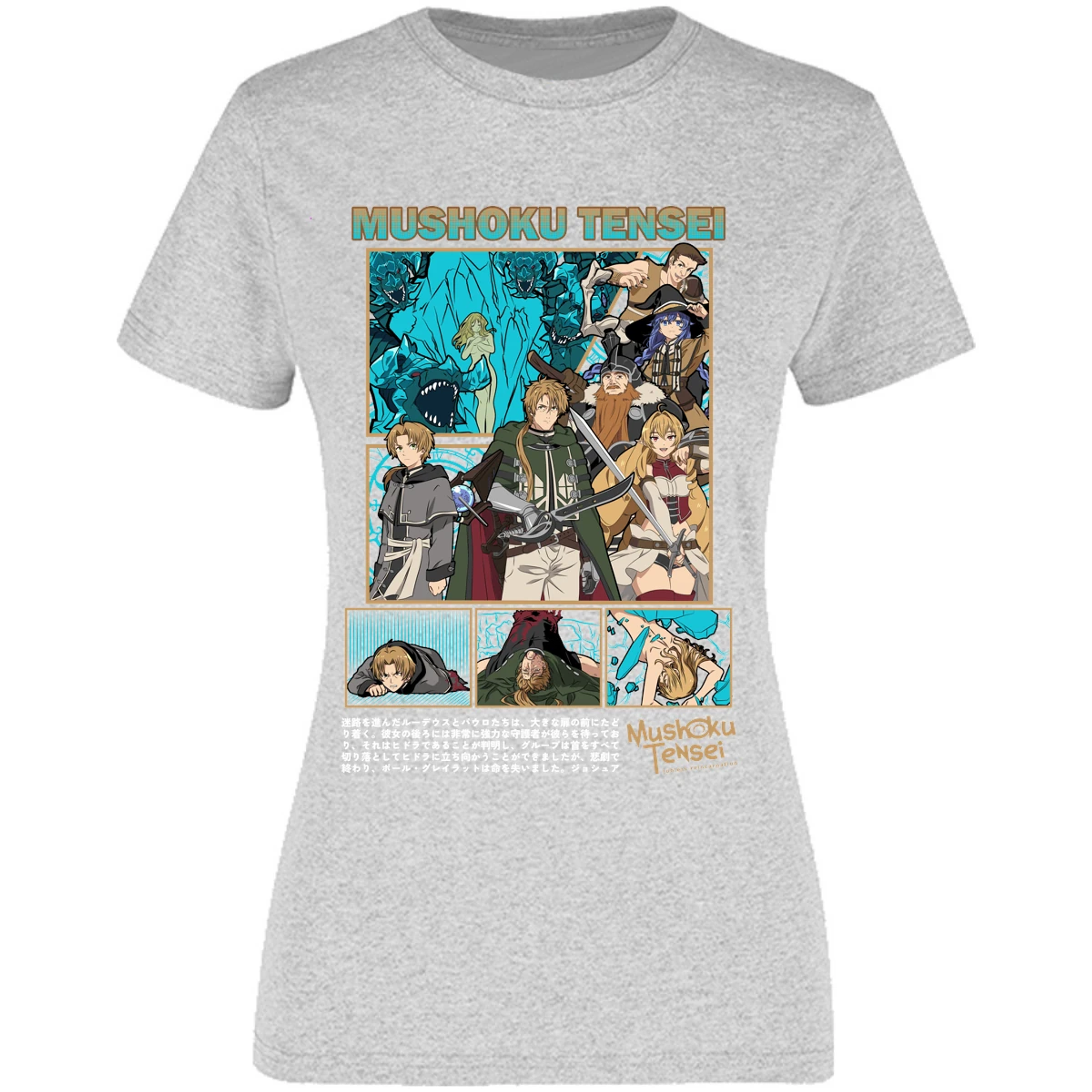 Blusa Mushoku Tensei Mushoku Tensei Blusa para Mujer 16
