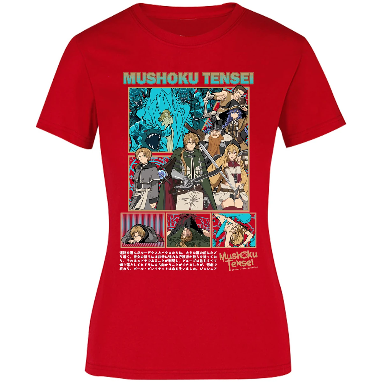 Blusa Mushoku Tensei Mushoku Tensei Blusa para Mujer 3