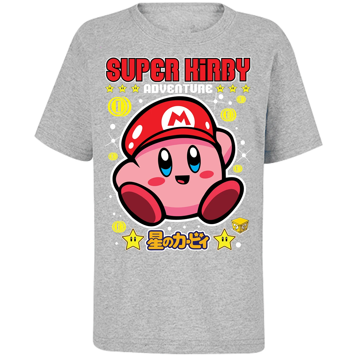 Playera Kirby Super Kirby para Niño 12