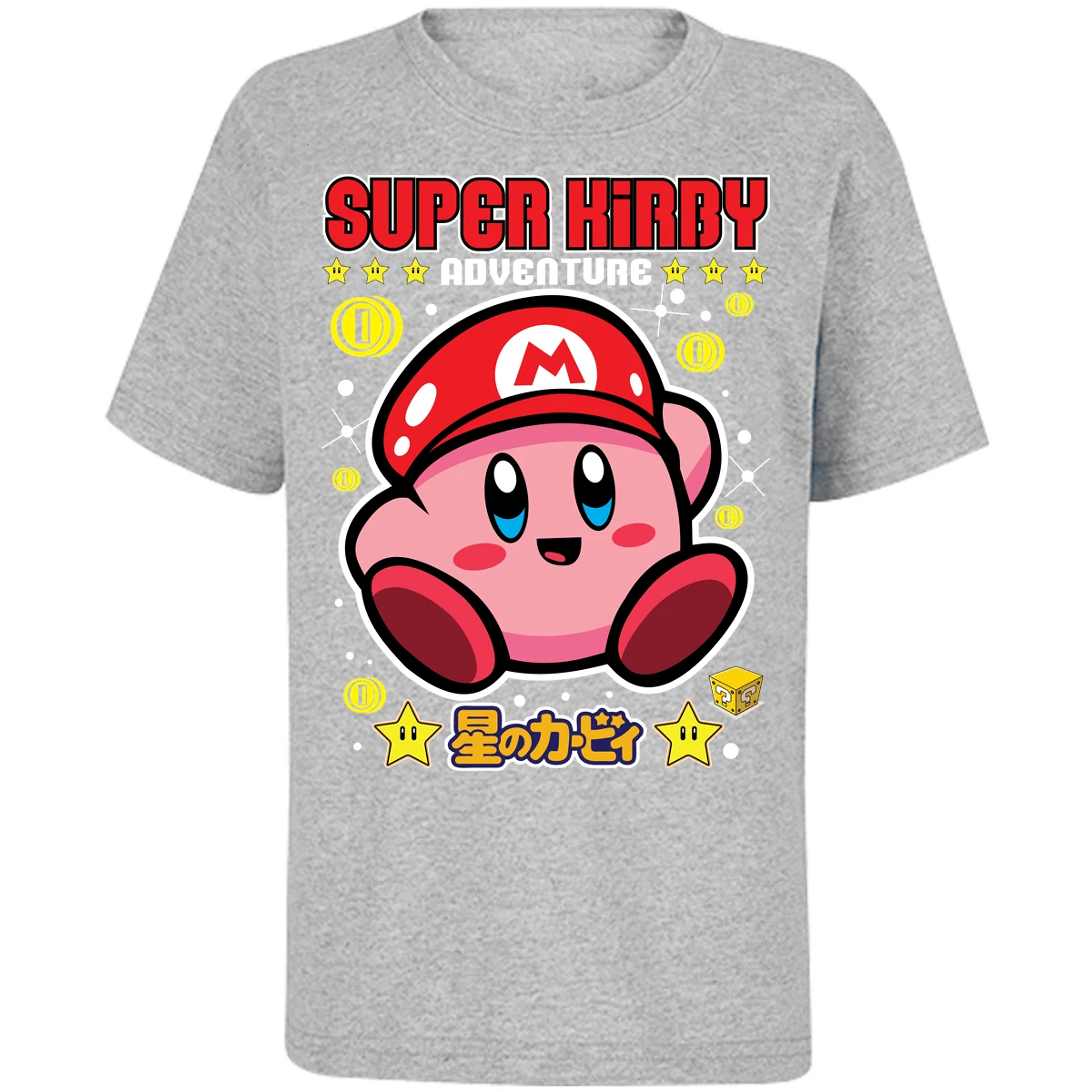 Playera Kirby Super Kirby para Niño 12