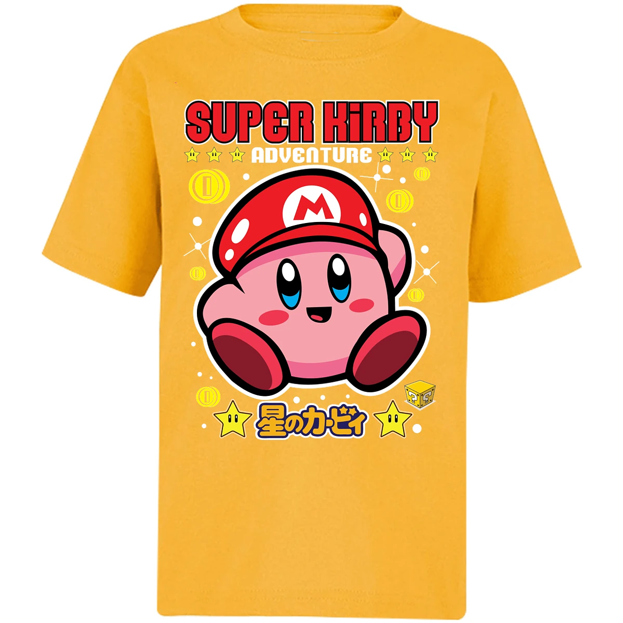 Playera Kirby Super Kirby para Niño 6