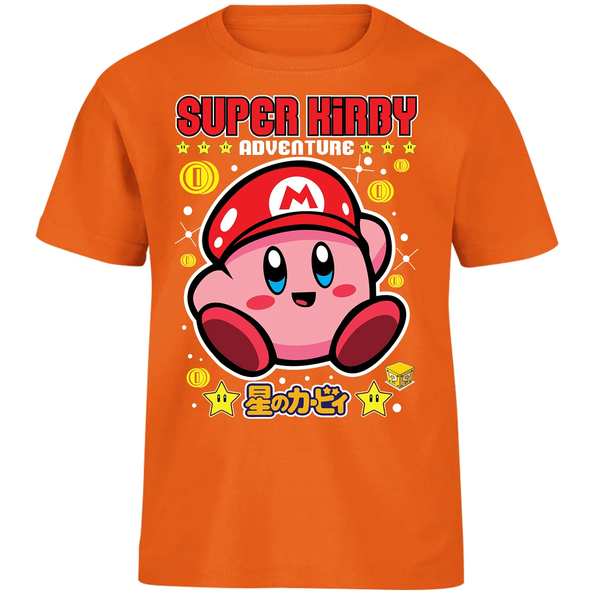 Playera Kirby Super Kirby para Niño 3