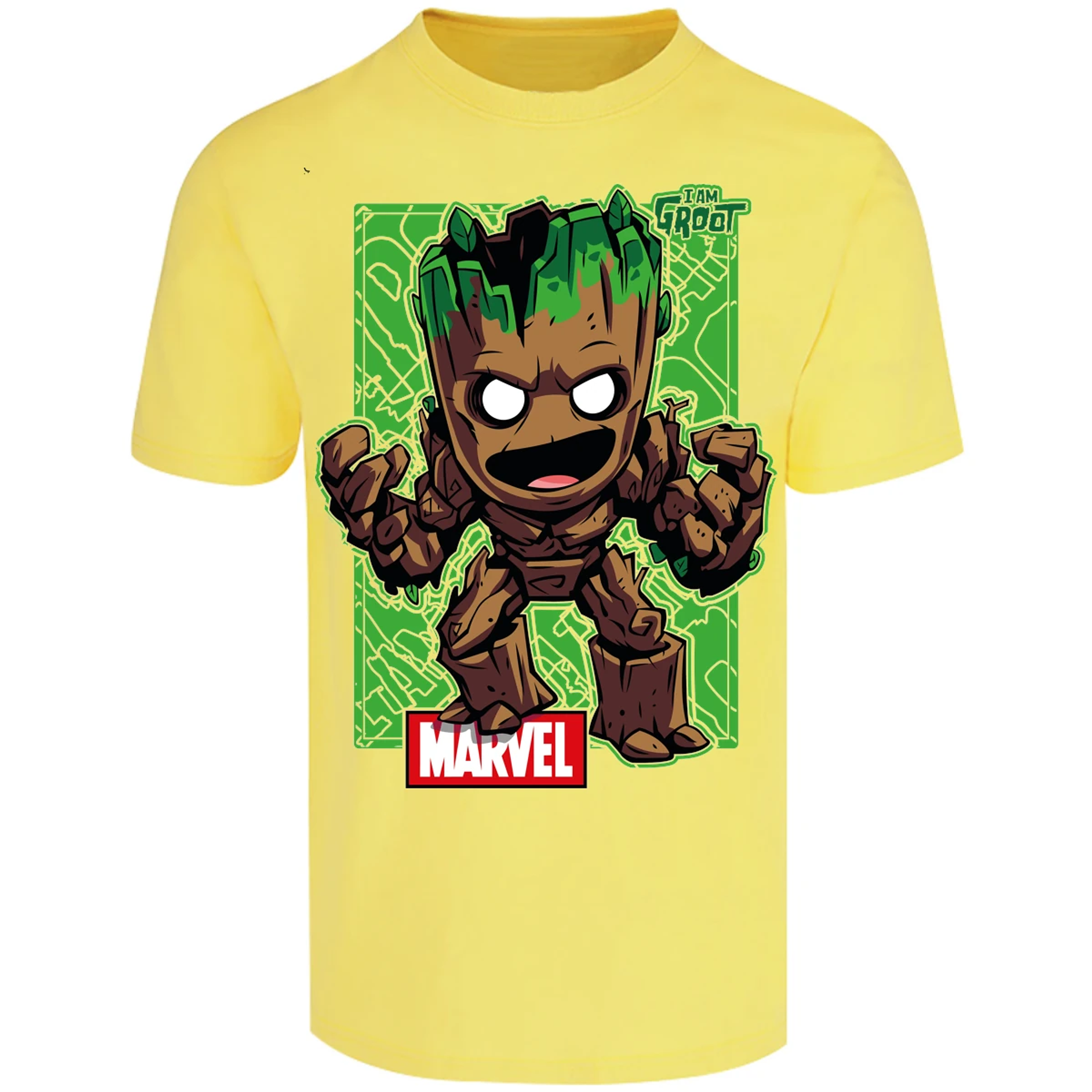 Playera Marvel Groot para Adulto 2