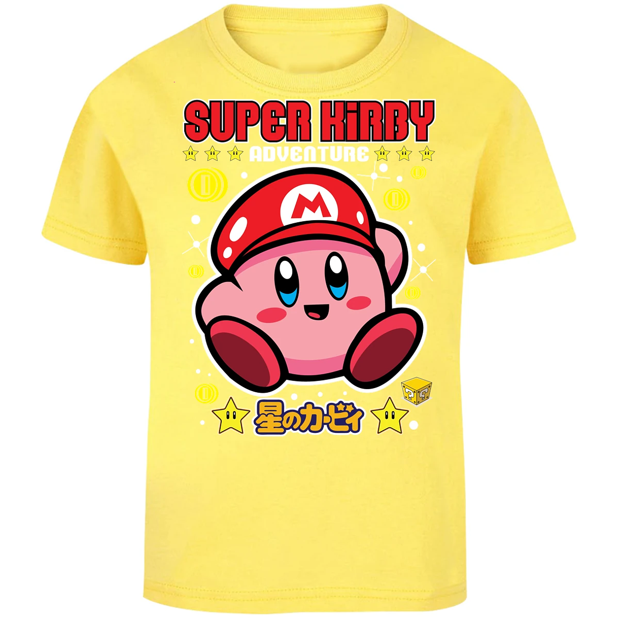Playera Kirby Super Kirby para Niño 7