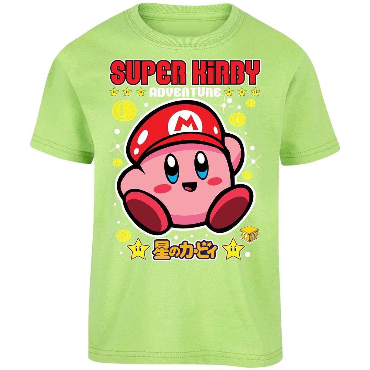 Playera Kirby Super Kirby para Niño 10