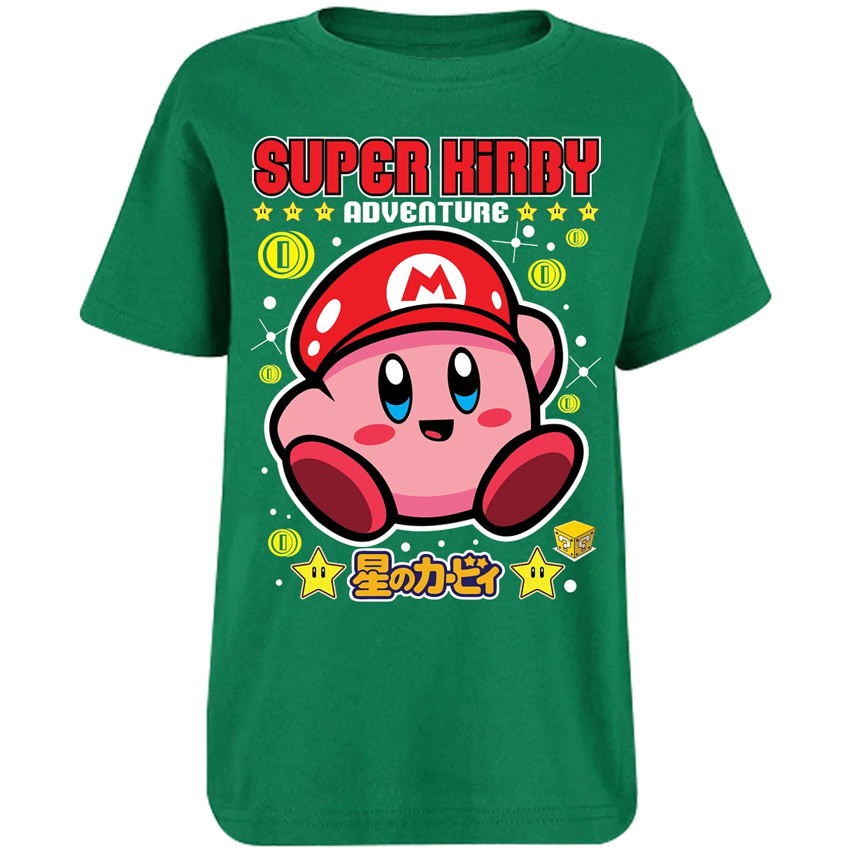 Playera Kirby Super Kirby para Niño 11