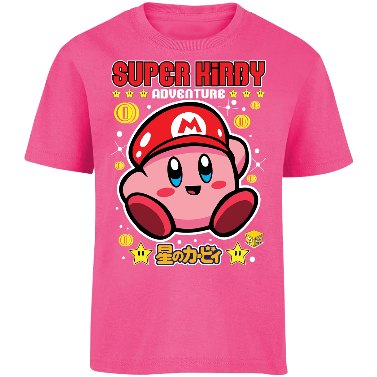Playera Kirby Super Kirby para Niño 15