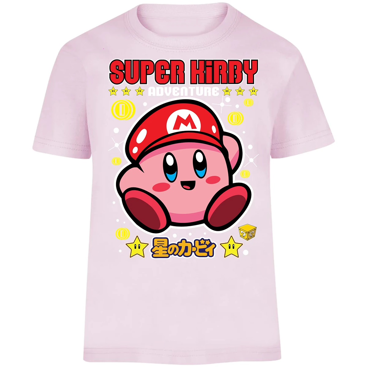Playera Kirby Super Kirby para Niño 16