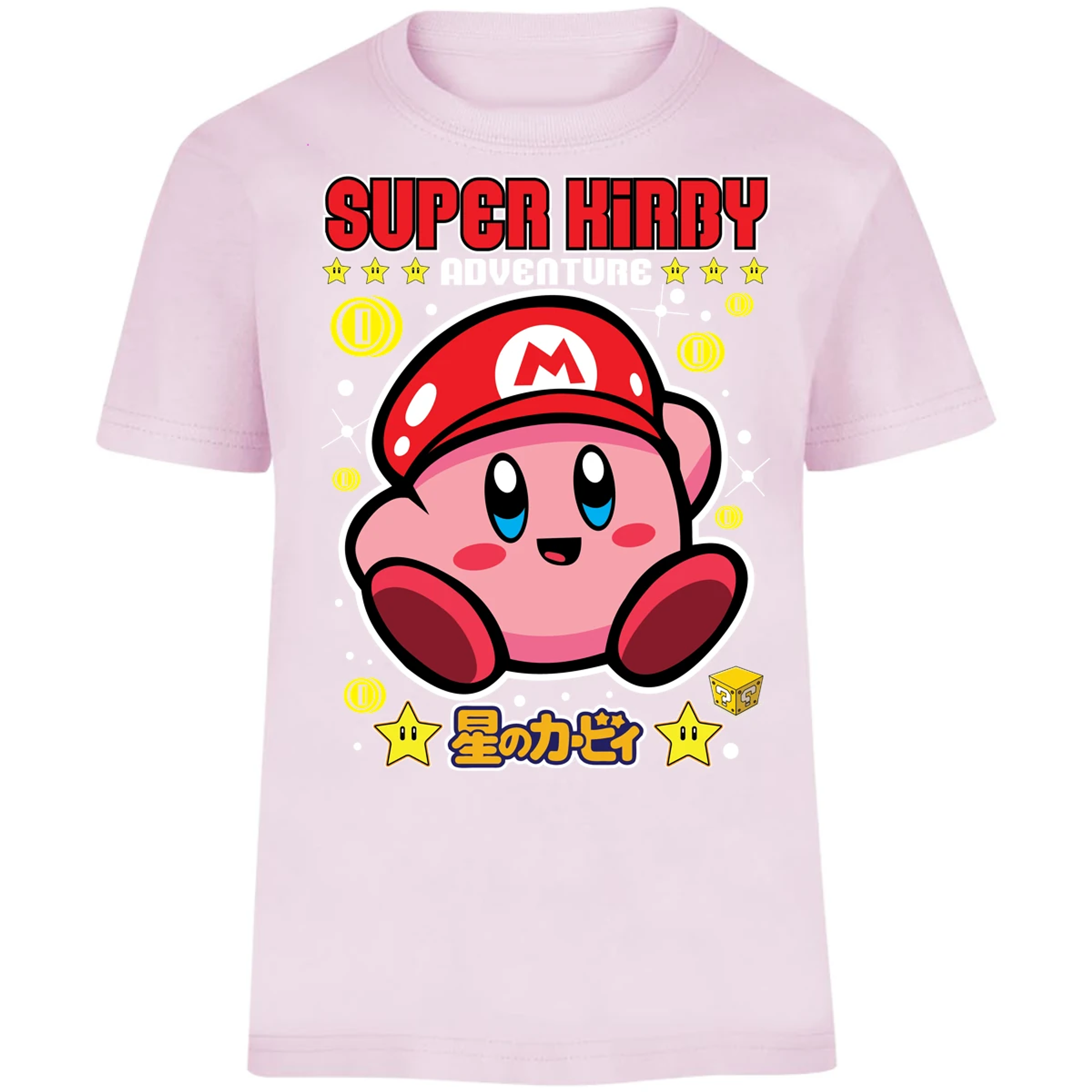 Playera Kirby Super Kirby para Niño 16