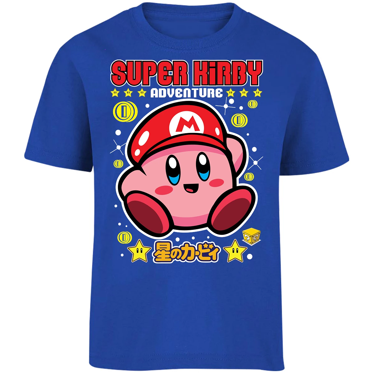 Playera Kirby Super Kirby para Niño 17