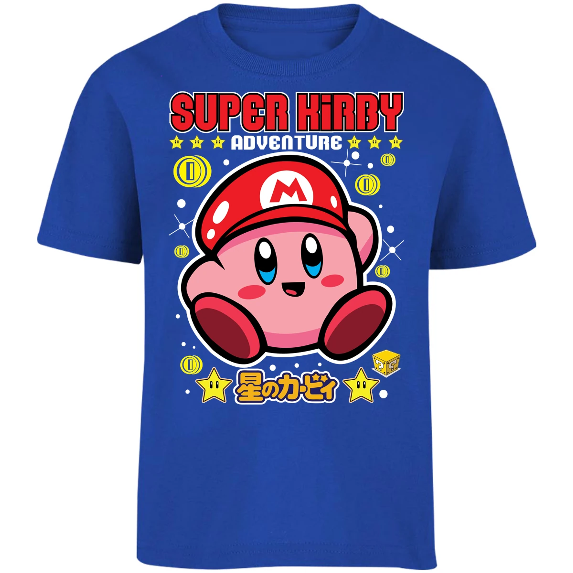 Playera Kirby Super Kirby para Niño 17