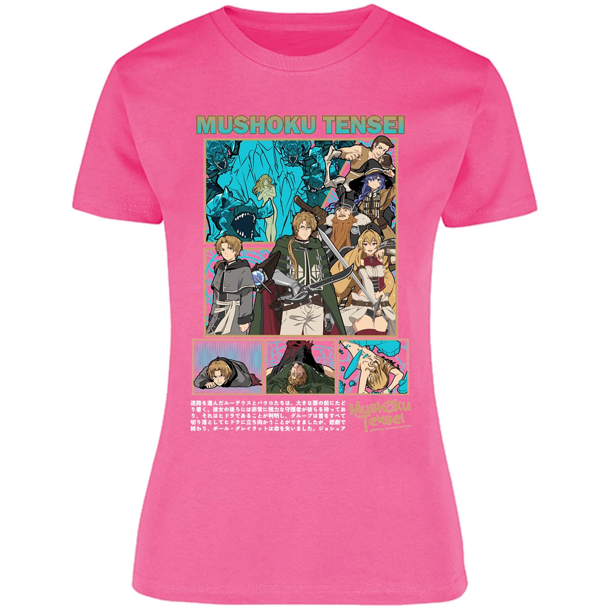 Blusa Mushoku Tensei Mushoku Tensei Blusa para Mujer 4