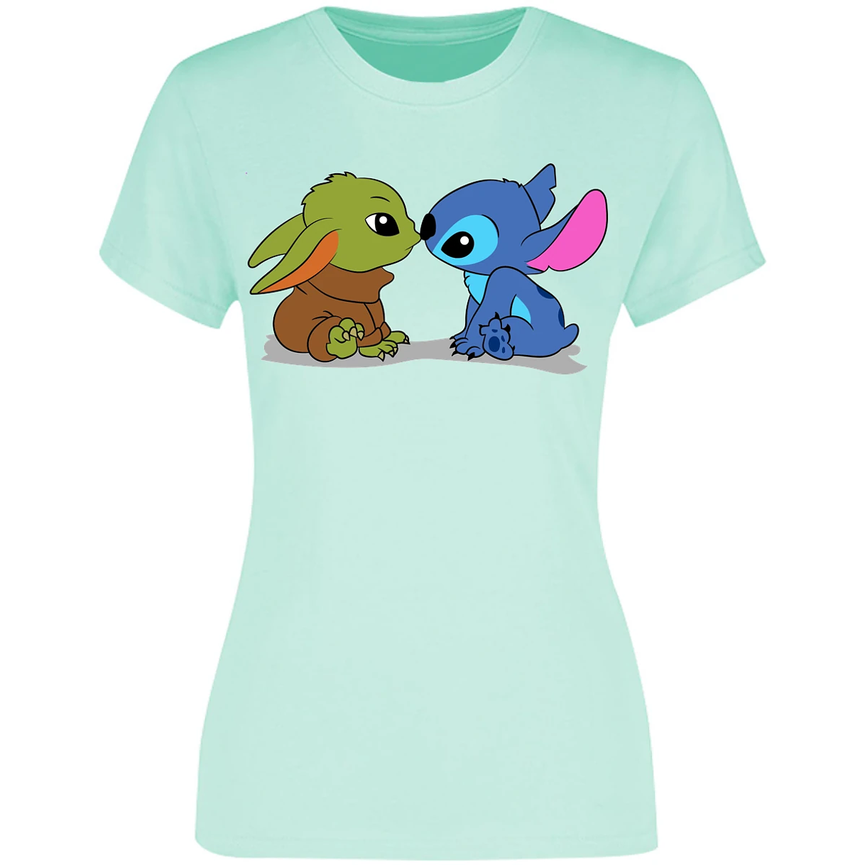 Blusa Lilo Y Stitch Stitch Y Grogu Blusa para Mujer 12