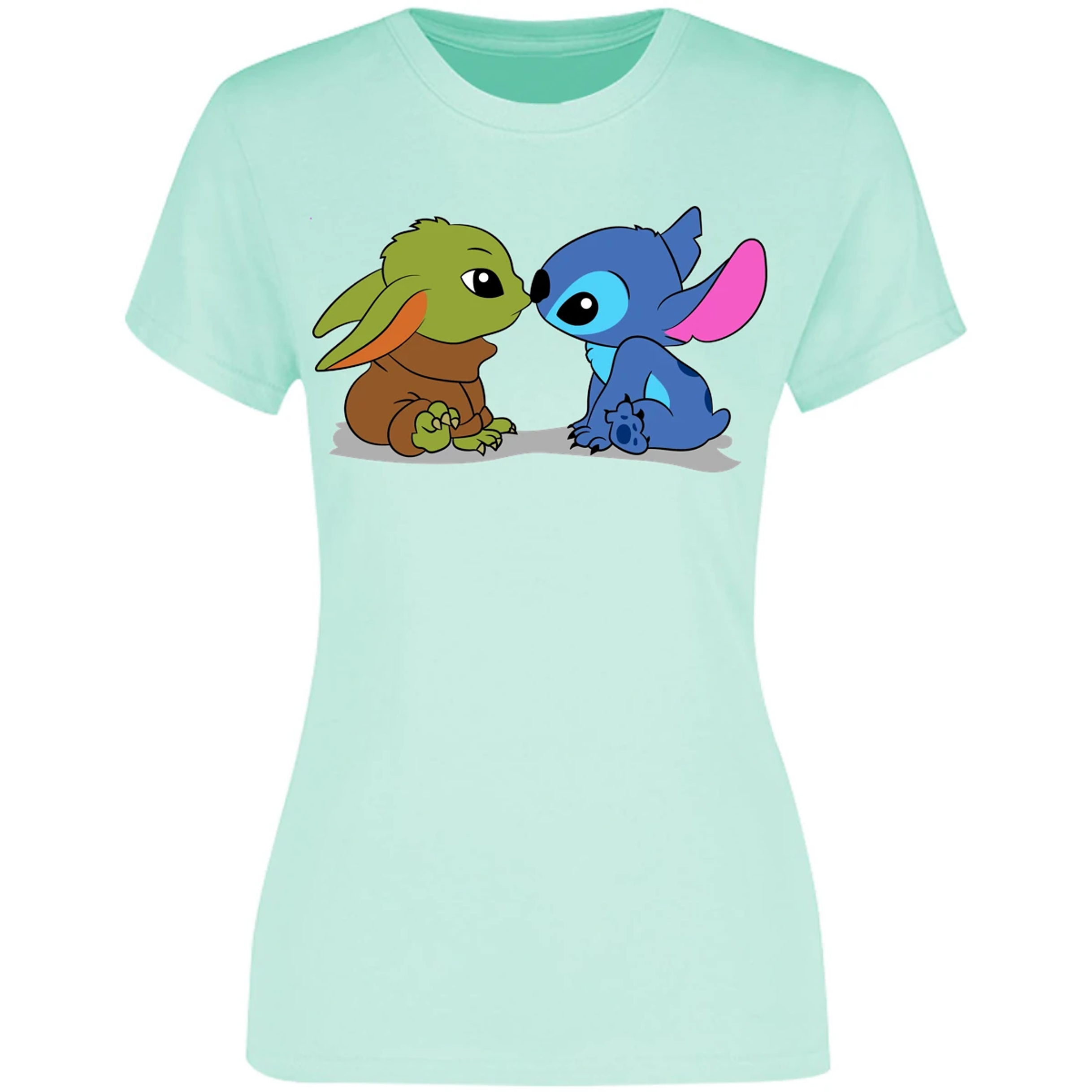 Blusa Lilo Y Stitch Stitch Y Grogu Blusa para Mujer 12