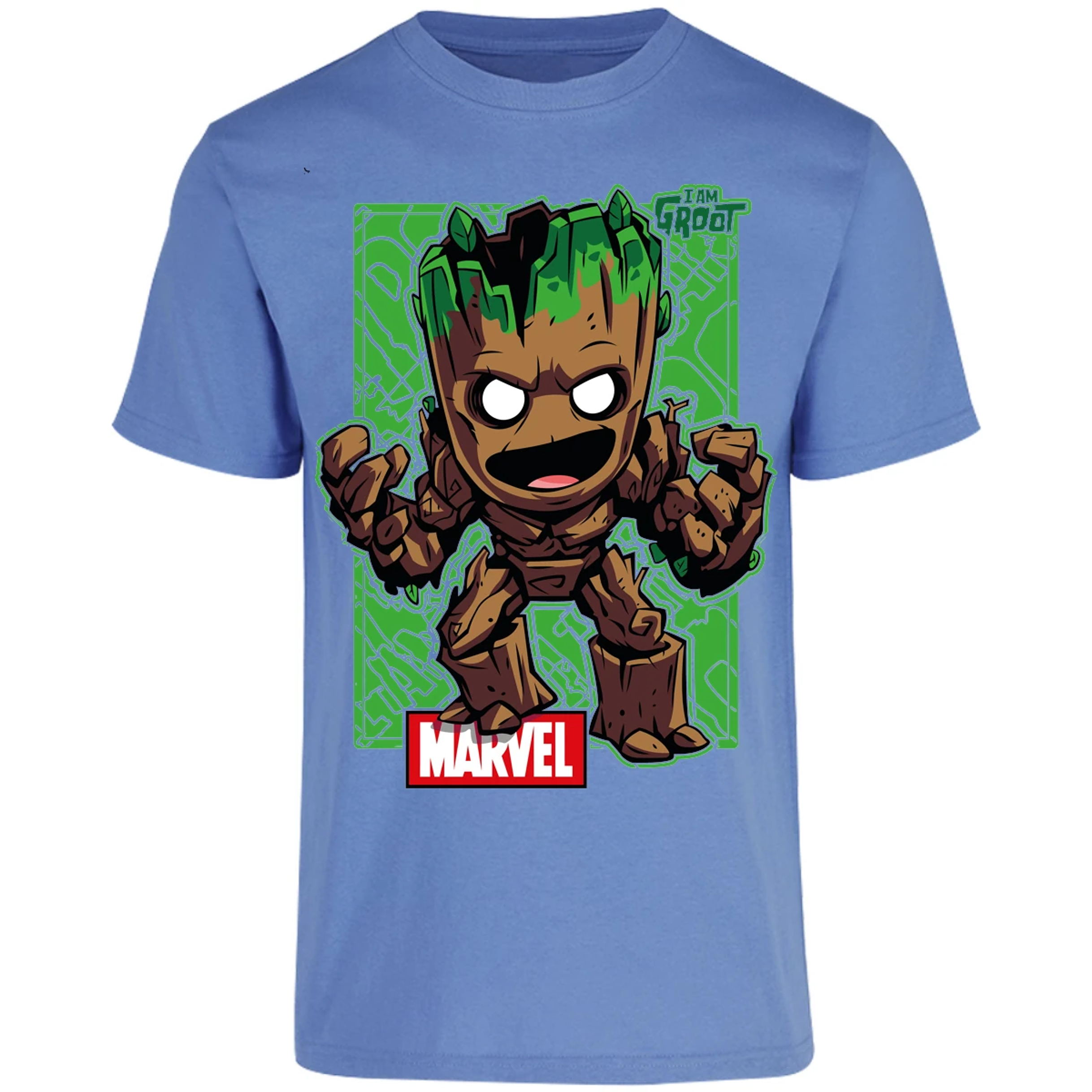 Playera Marvel Groot para Adulto 22