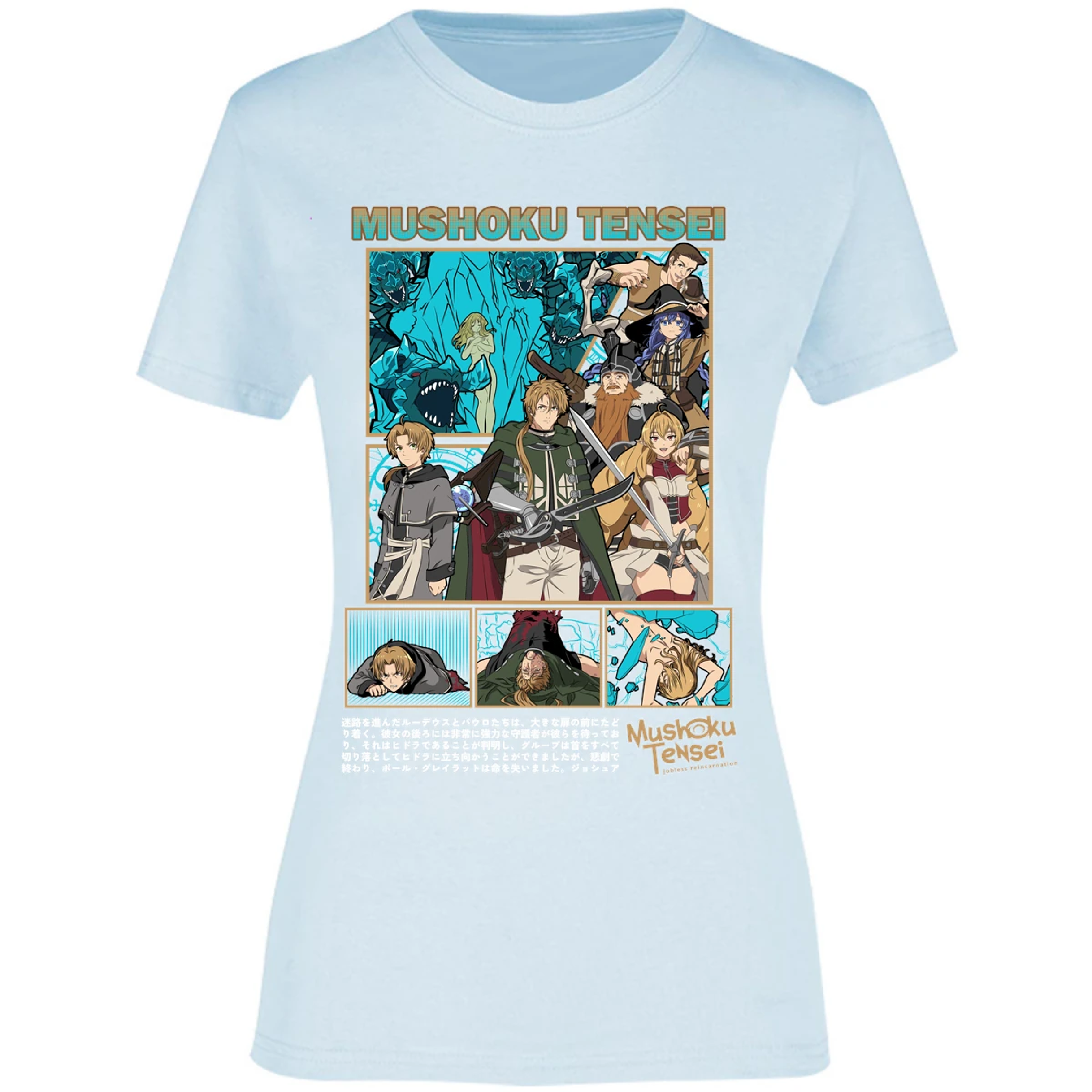 Blusa Mushoku Tensei Mushoku Tensei Blusa para Mujer 15