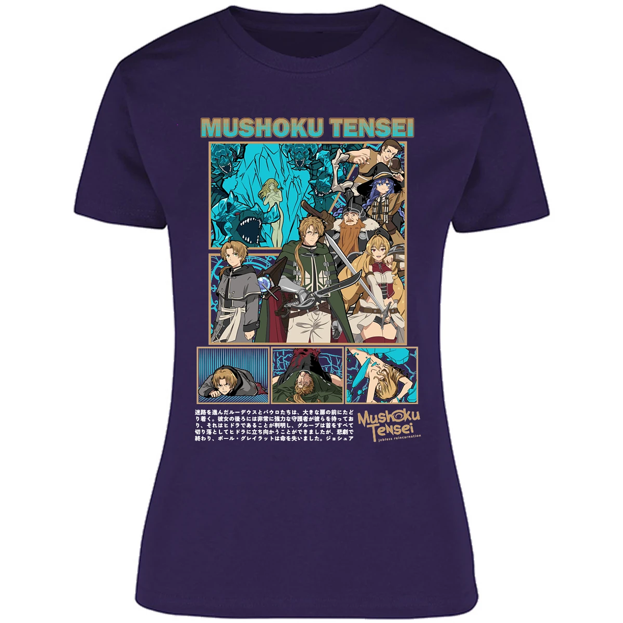 Blusa Mushoku Tensei Mushoku Tensei Blusa para Mujer 17