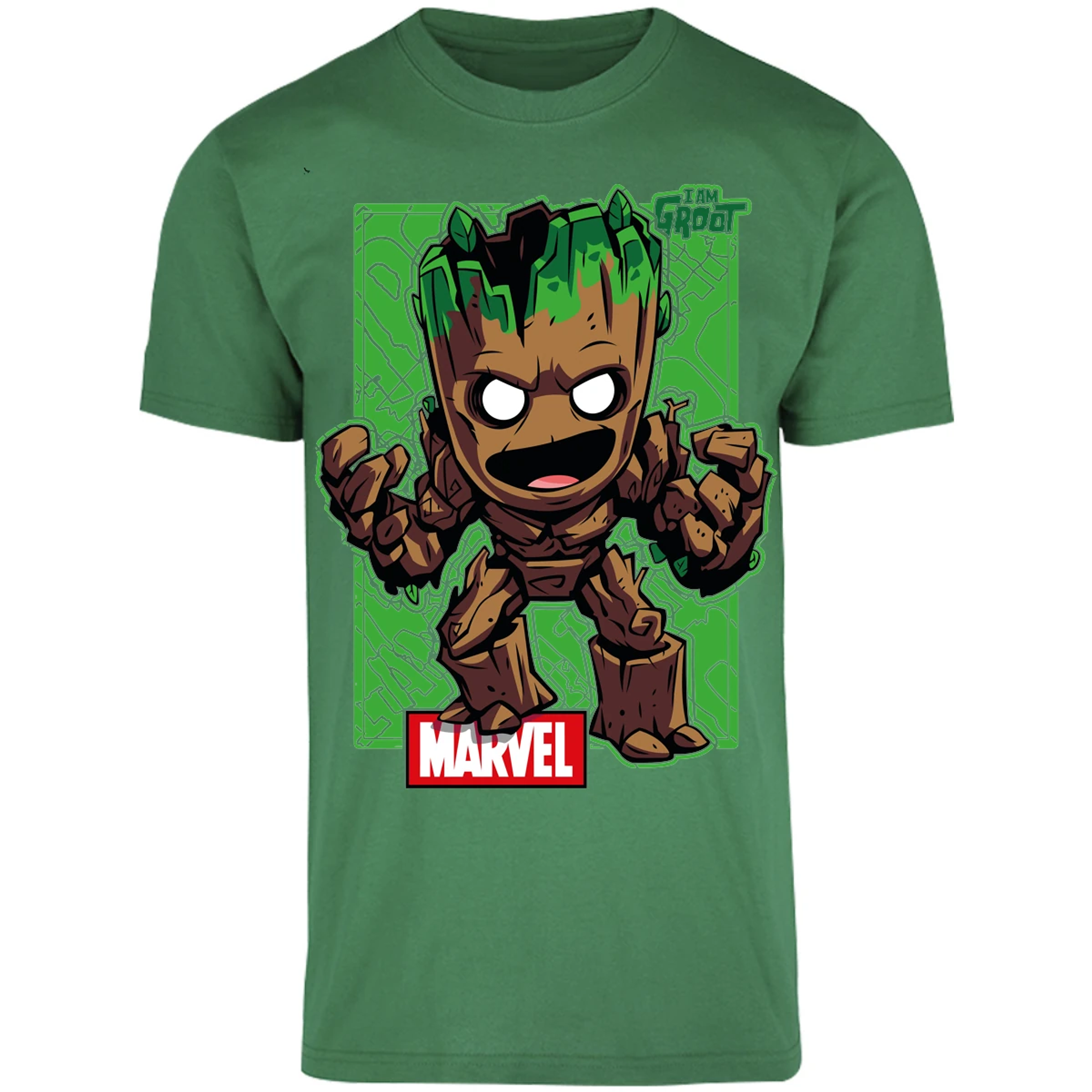 Playera Marvel Groot para Adulto 12