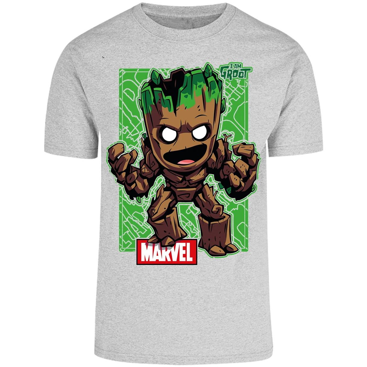 Playera Marvel Groot para Adulto 20