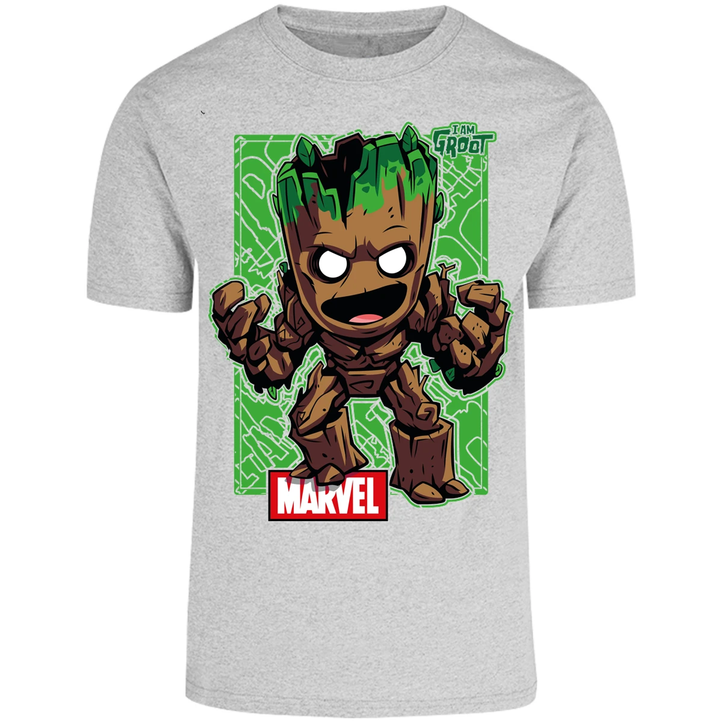 Playera Marvel Groot para Adulto 20