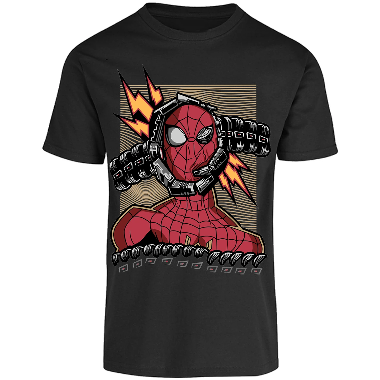 Playera Marvel Spiderman Crushed para Adulto 5