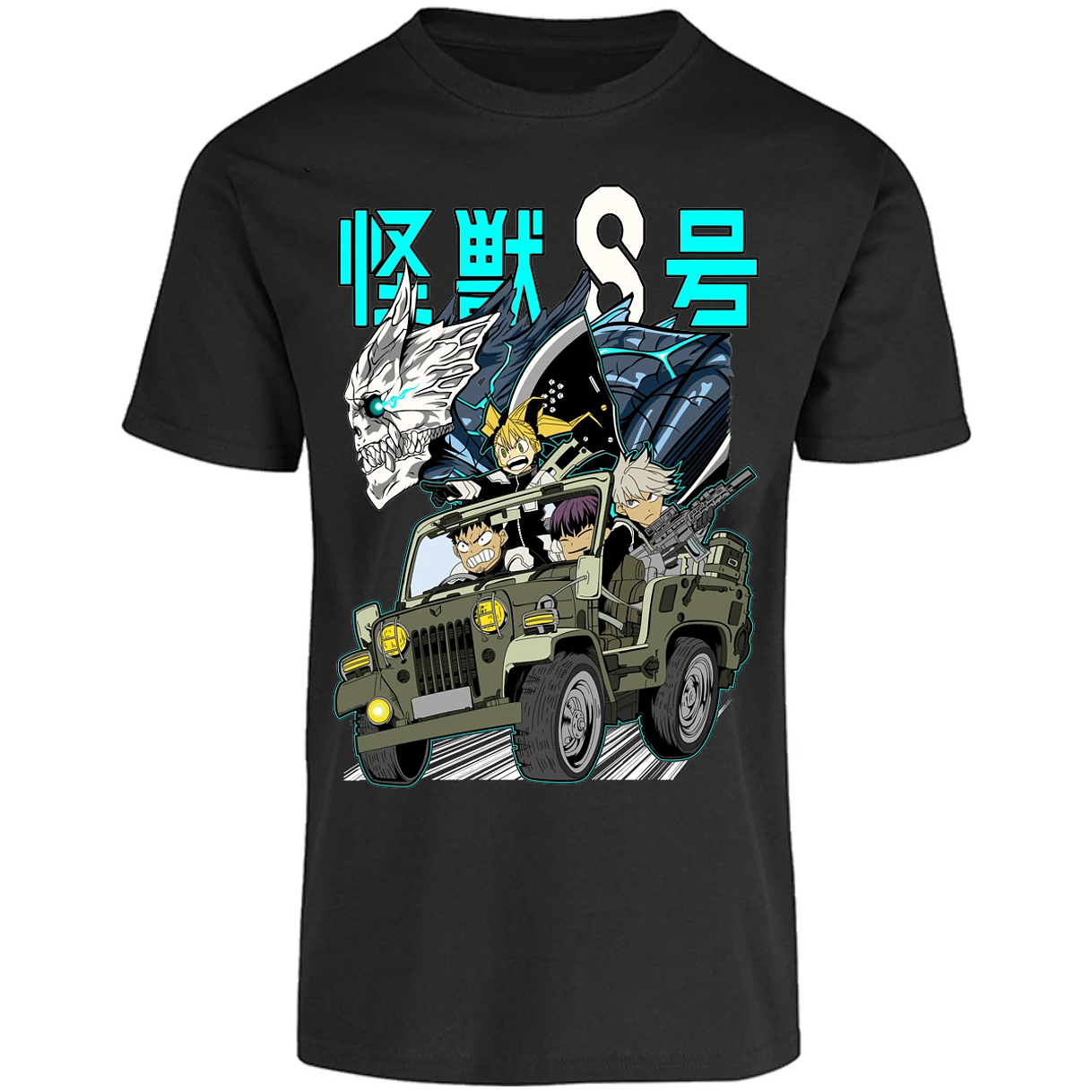 Playera Kaiju 8 Anime Kaiju 8 para Adulto 6