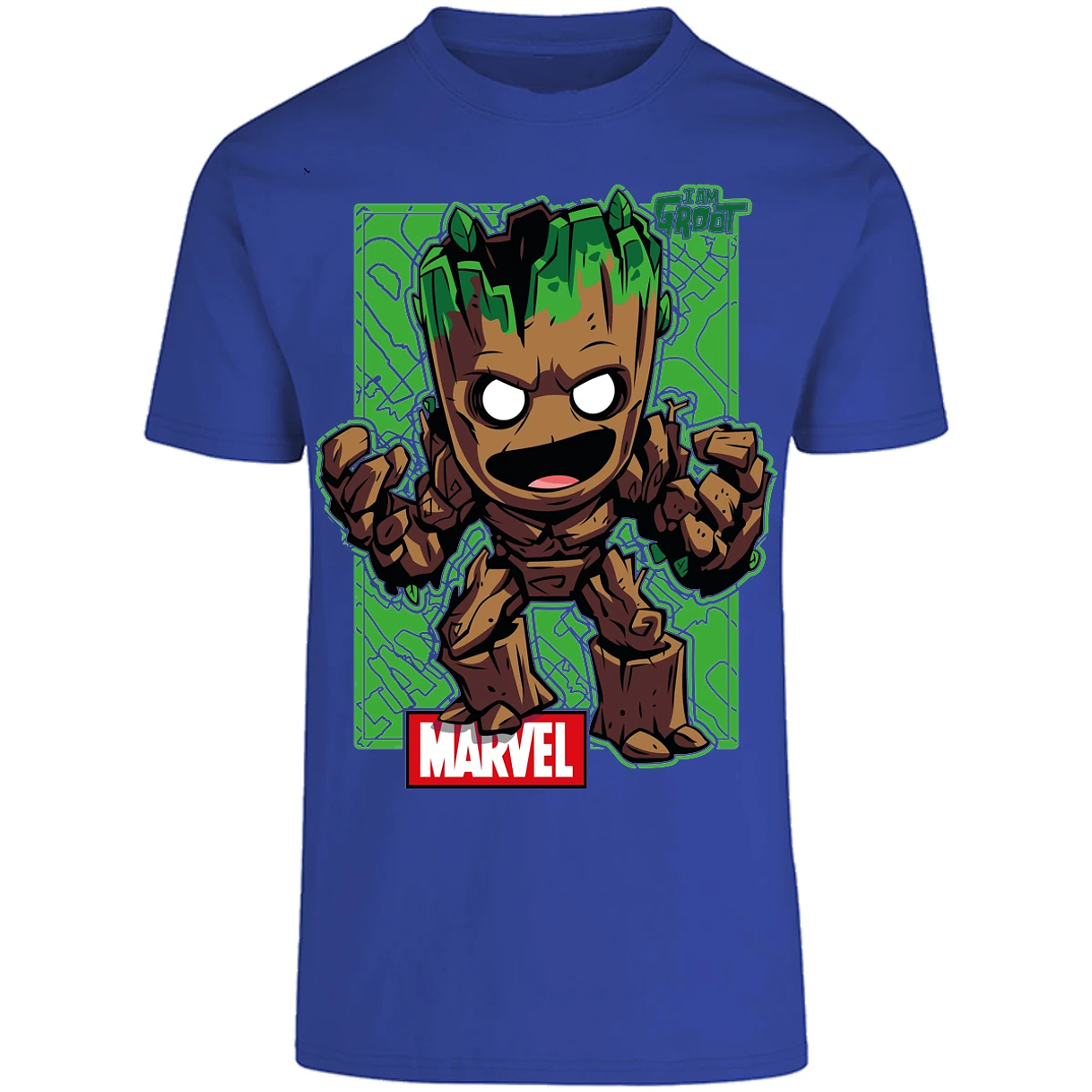 Playera Marvel Groot para Adulto 9