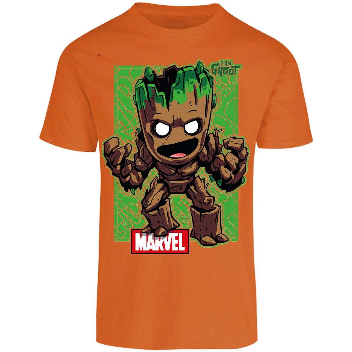 Playera Marvel Groot para Adulto 17