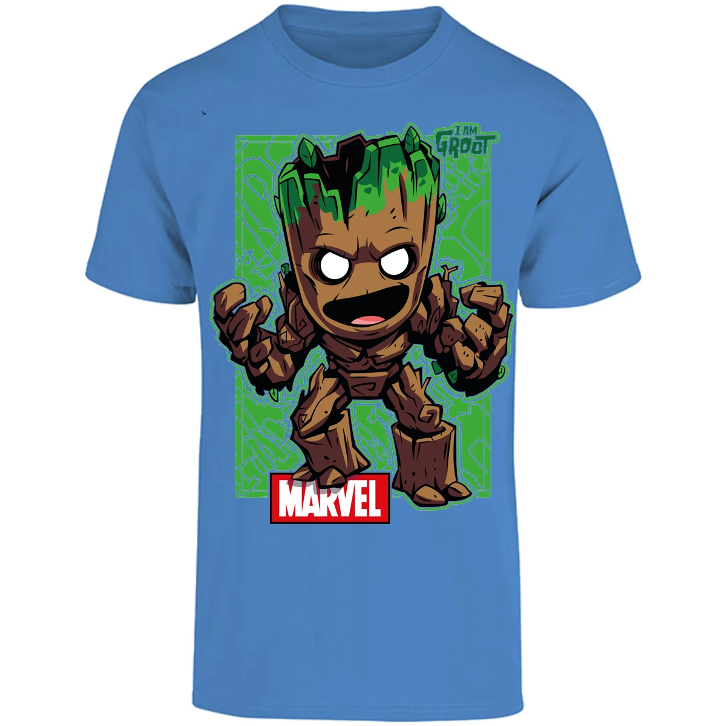 Playera Marvel Groot para Adulto 23