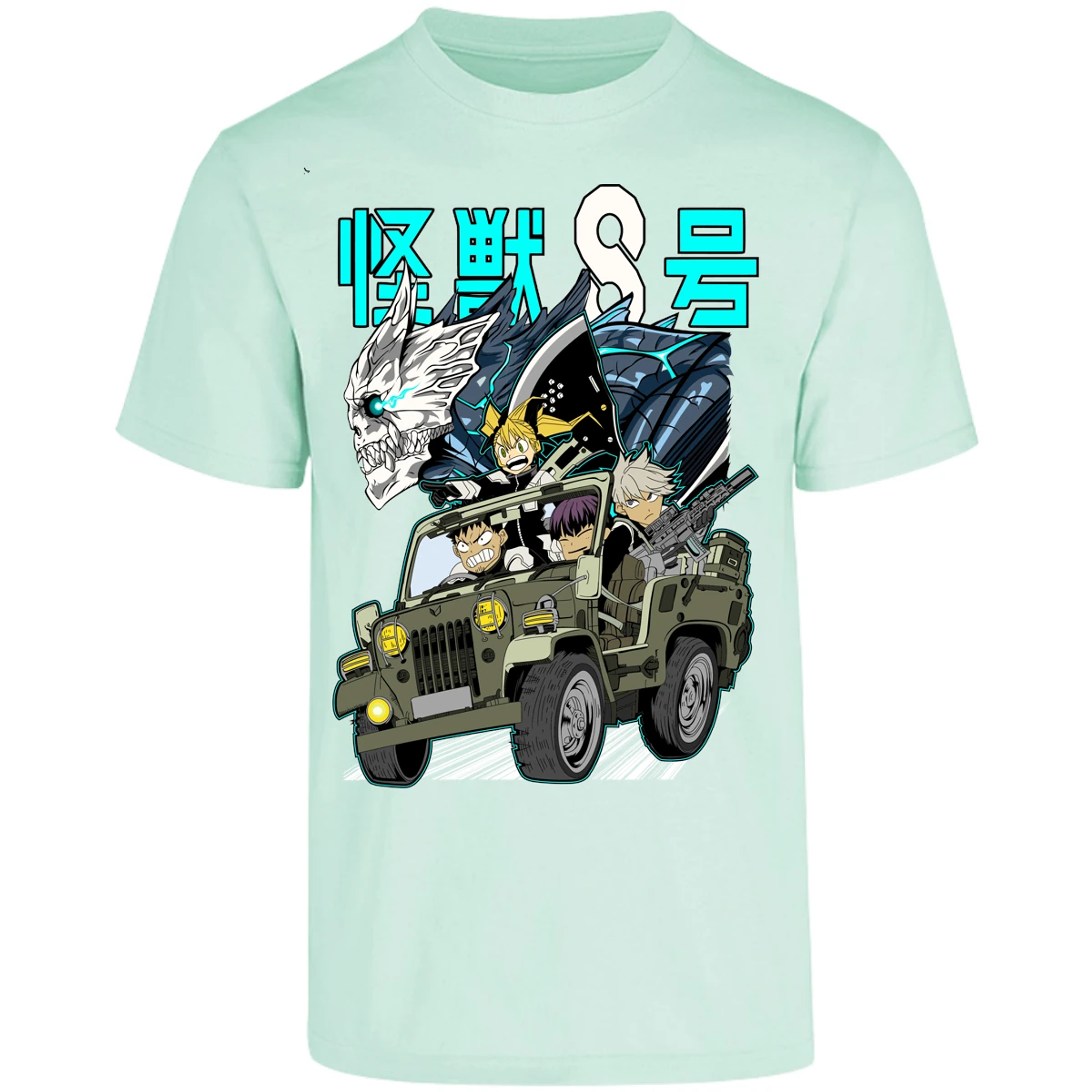 Playera Kaiju 8 Anime Kaiju 8 para Adulto 17